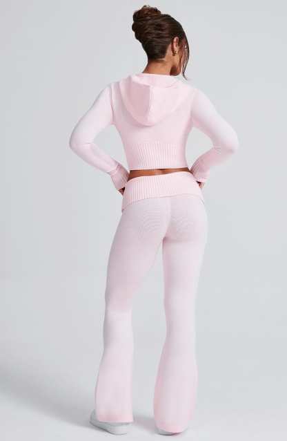 Portia Knit Pants - Pink-My Top Dress.All Rights Reserved