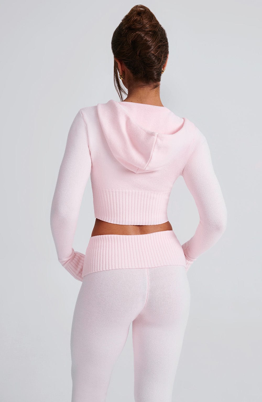 Portia Knit Hoodie - Pink-My Top Dress.All Rights Reserved
