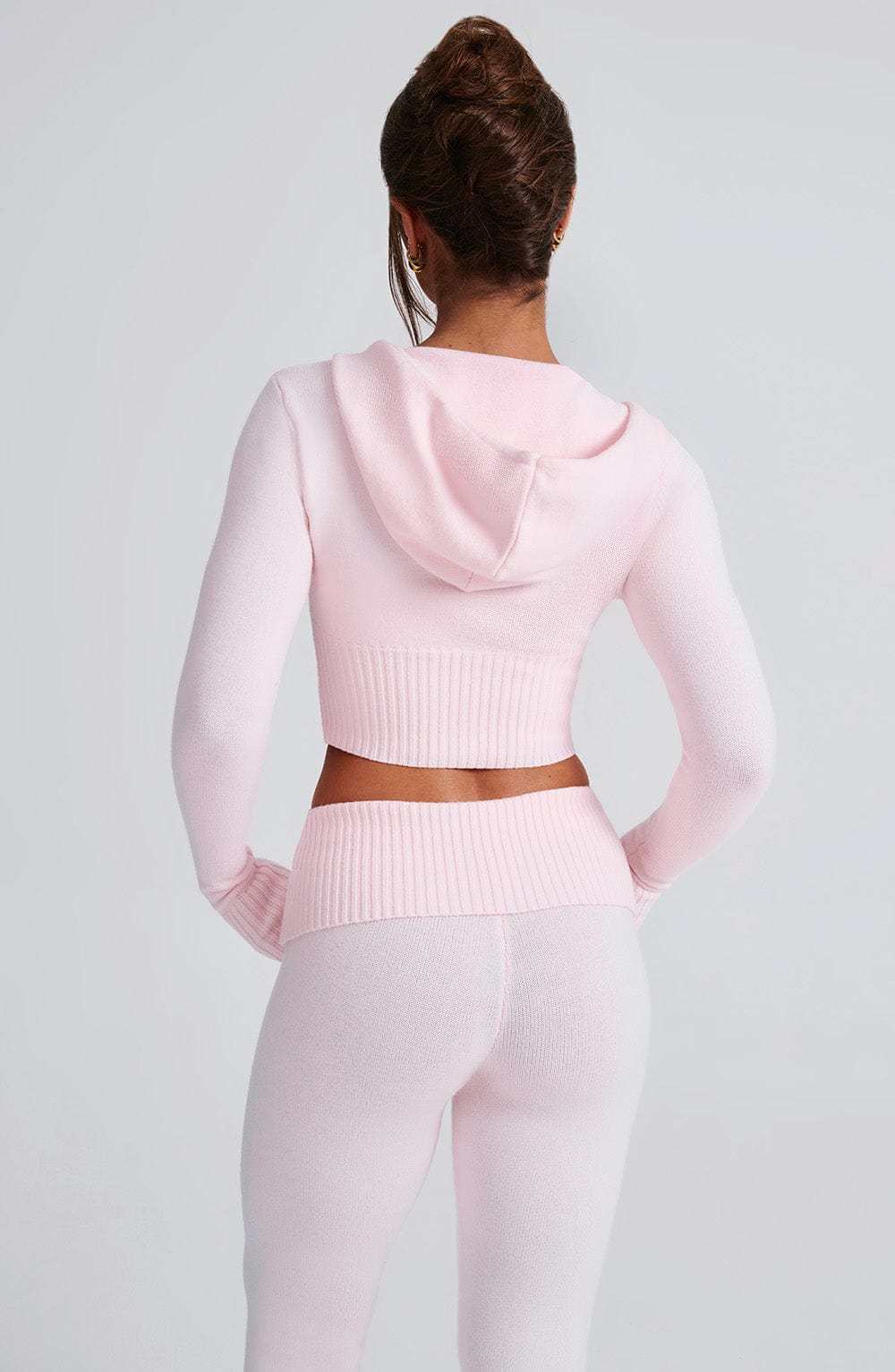 Portia Knit Hoodie - Pink-My Top Dress.All Rights Reserved