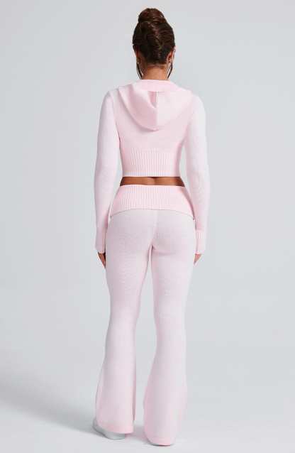 Portia Knit Pants - Pink-My Top Dress.All Rights Reserved