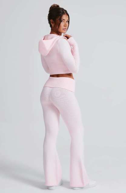 Portia Knit Pants - Pink-My Top Dress.All Rights Reserved