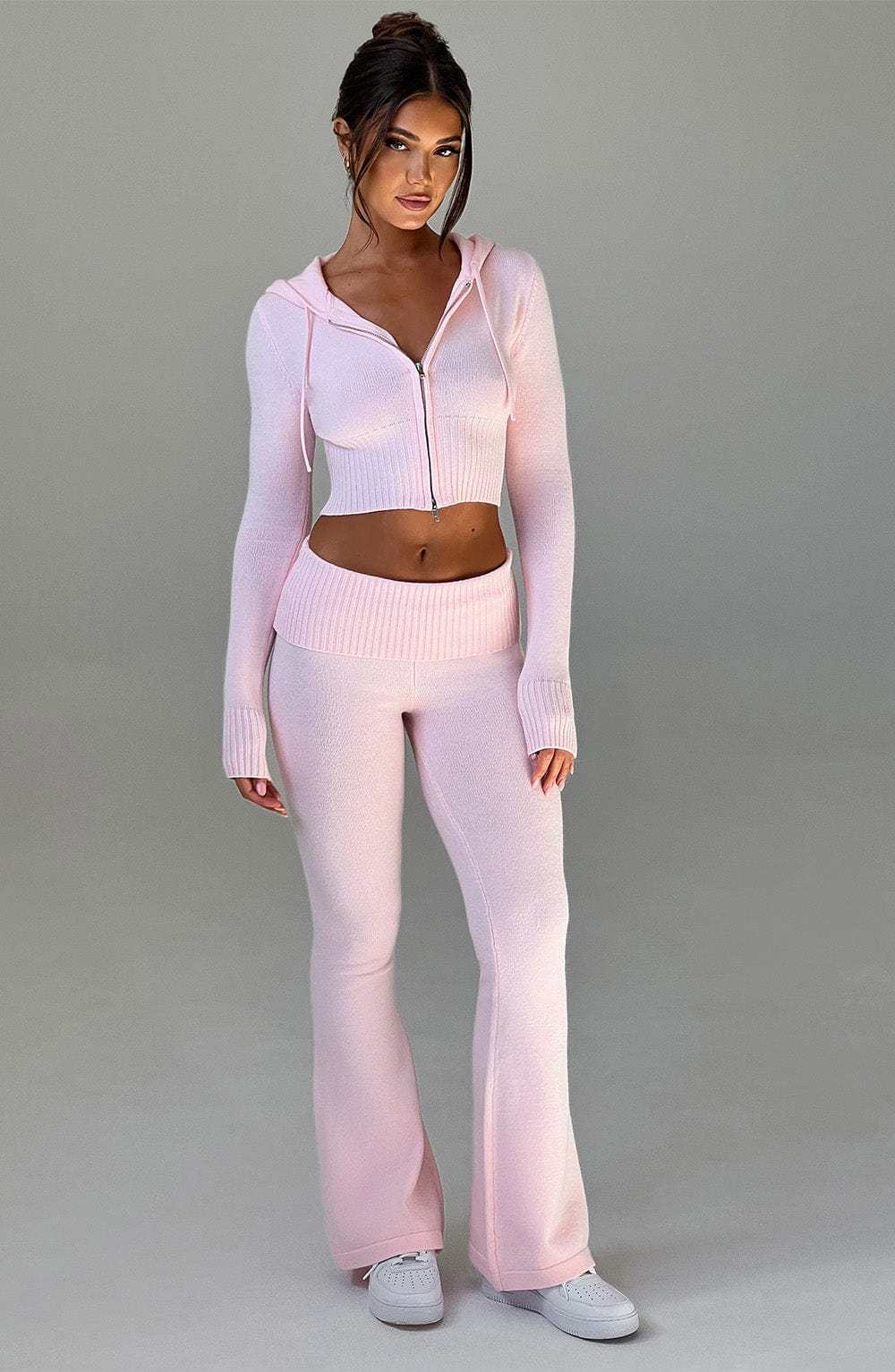 Portia Knit Pants - Pink-My Top Dress.All Rights Reserved