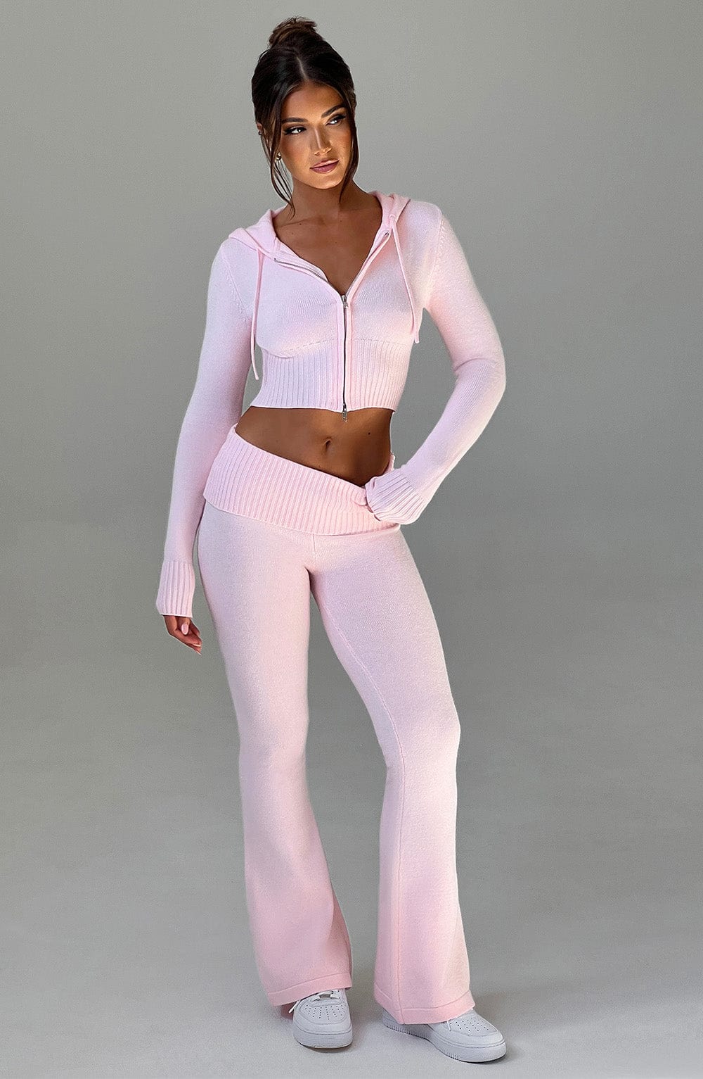 Portia Knit Pants - Pink-My Top Dress.All Rights Reserved
