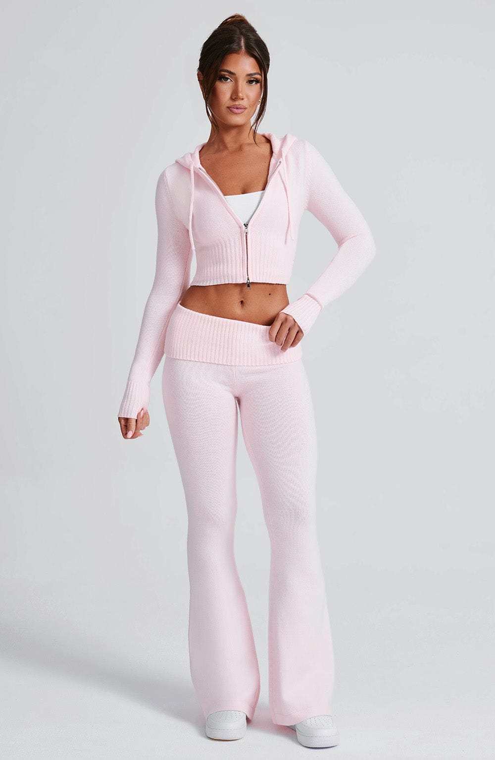 Portia Knit Pants - Pink-My Top Dress.All Rights Reserved