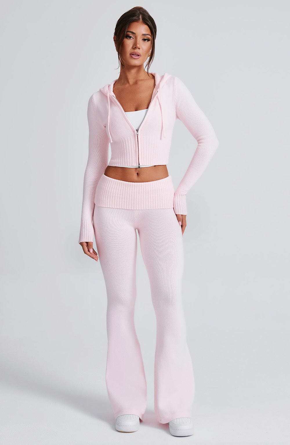 Portia Knit Pants - Pink-My Top Dress.All Rights Reserved