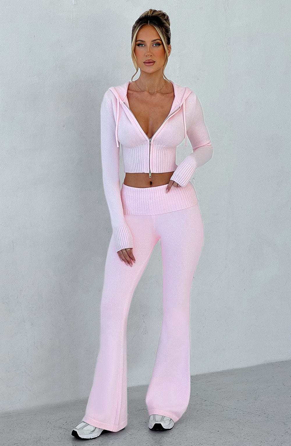 Portia Knit Pants - Pink-My Top Dress.All Rights Reserved