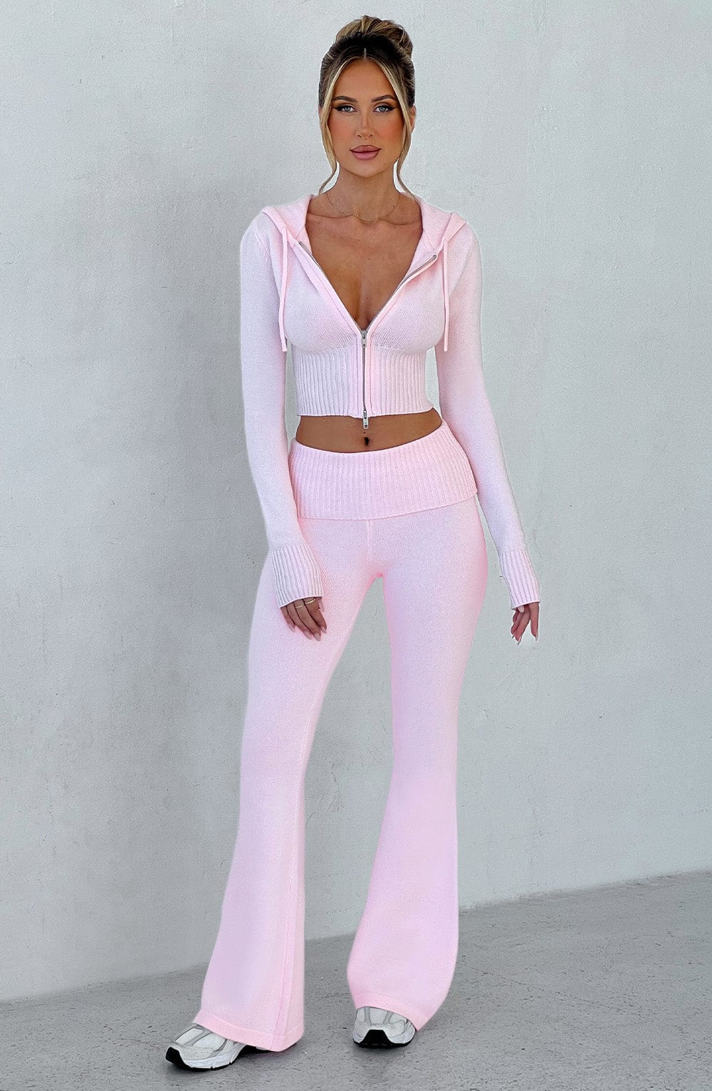 Portia Knit Pants - Pink-My Top Dress.All Rights Reserved