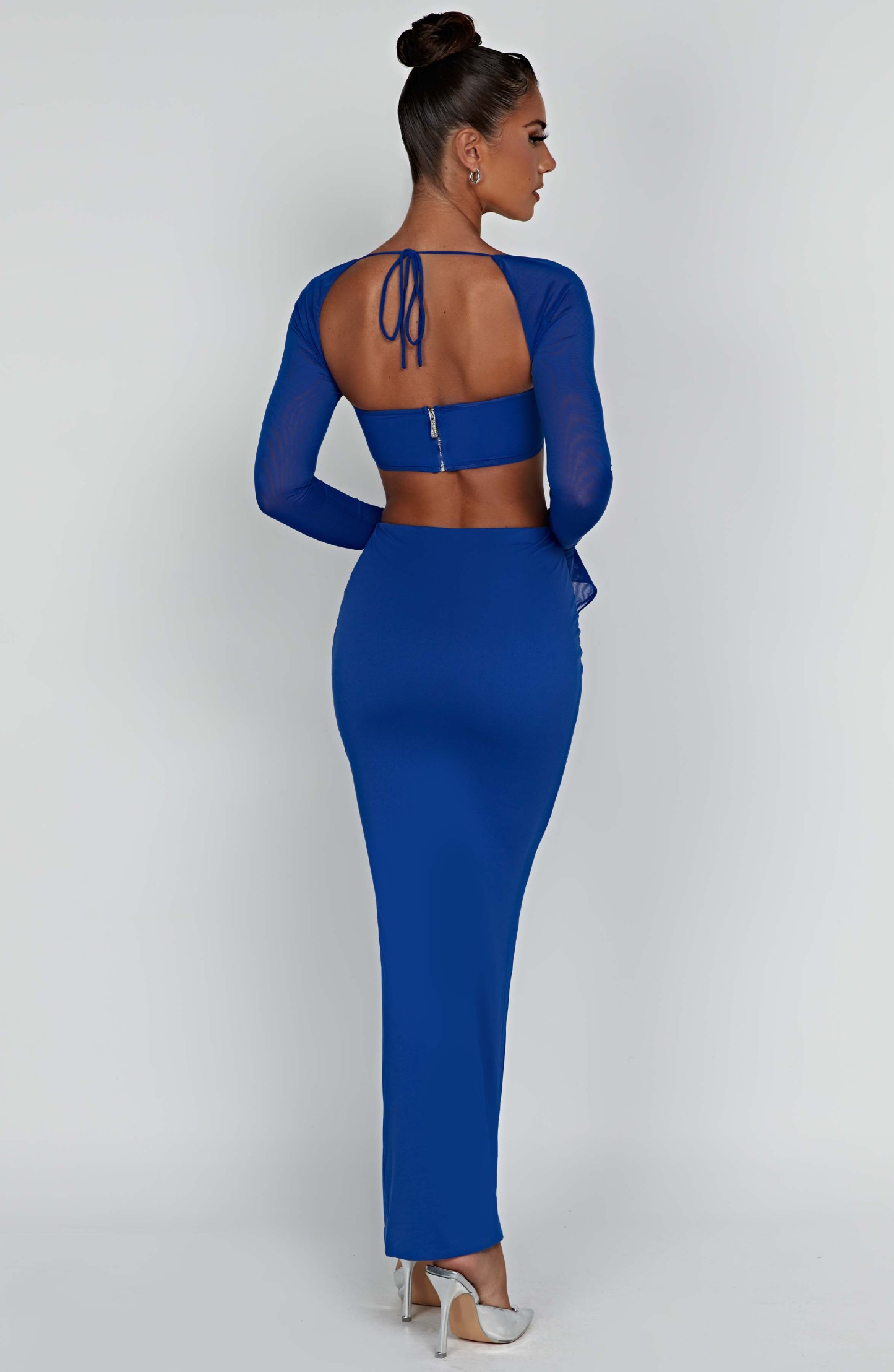 Astrid Maxi Skirt - Blue-My Top Dress.All Rights Reserved