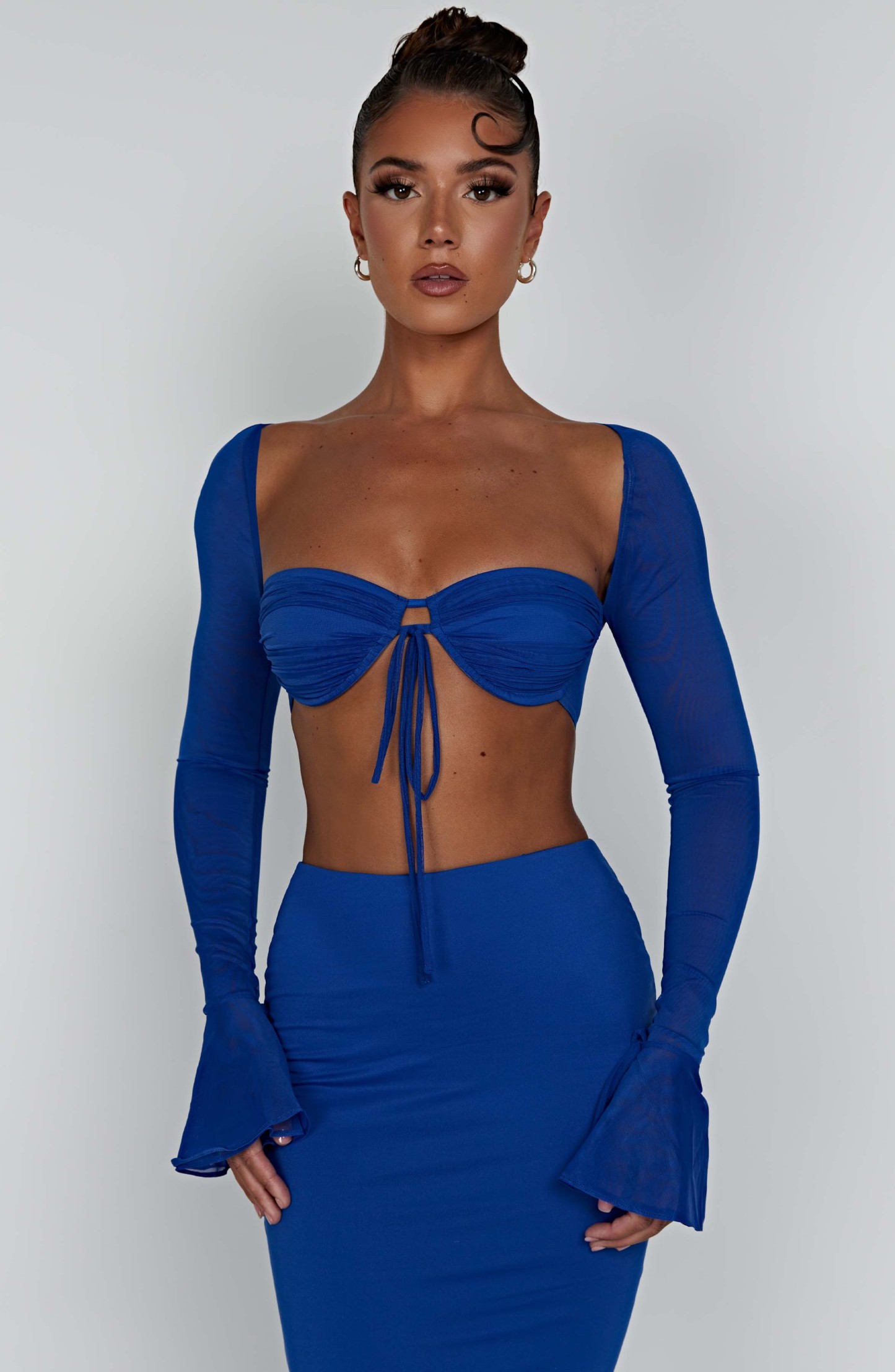 Priscilla Top - Blue-My Top Dress.All Rights Reserved