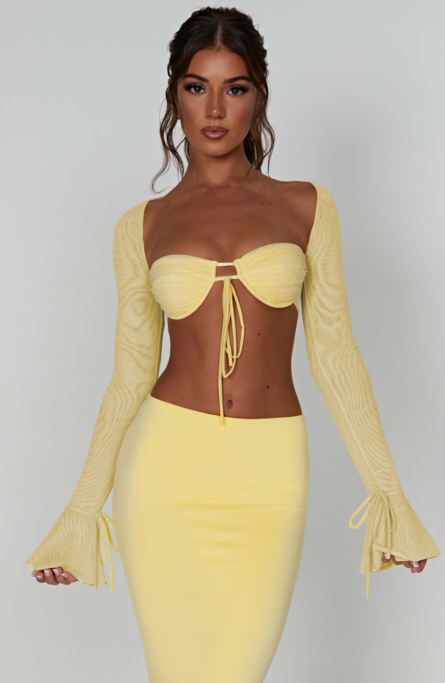 Priscilla Top - Lemon-My Top Dress.All Rights Reserved