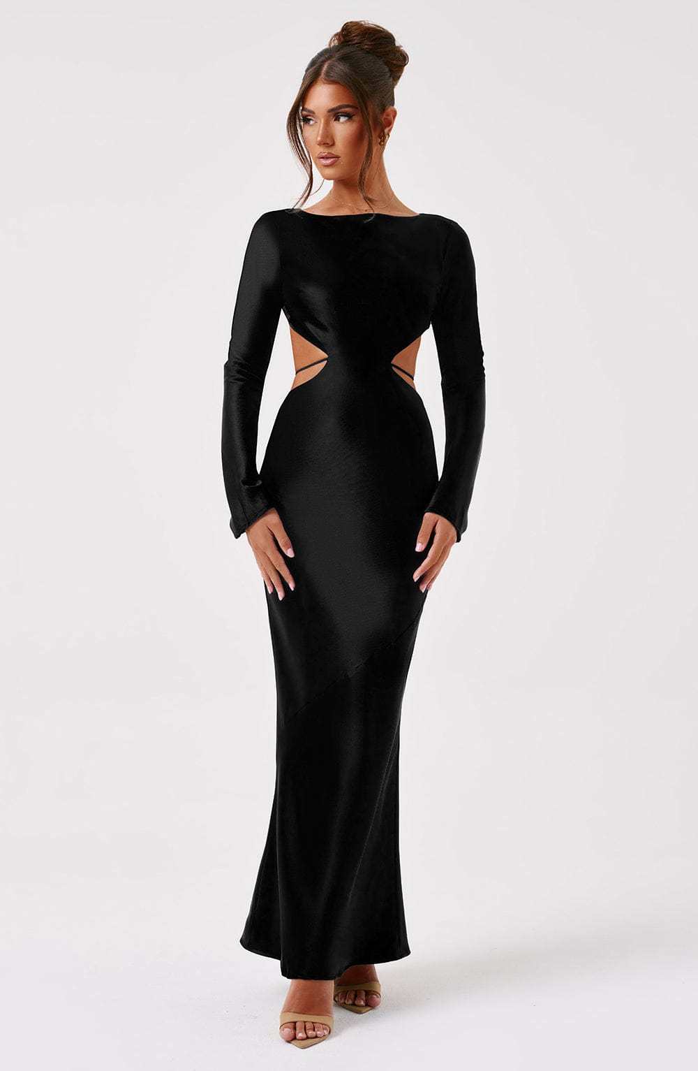 Rafi Maxi Dress - Black-My Top Dress.All Rights Reserved