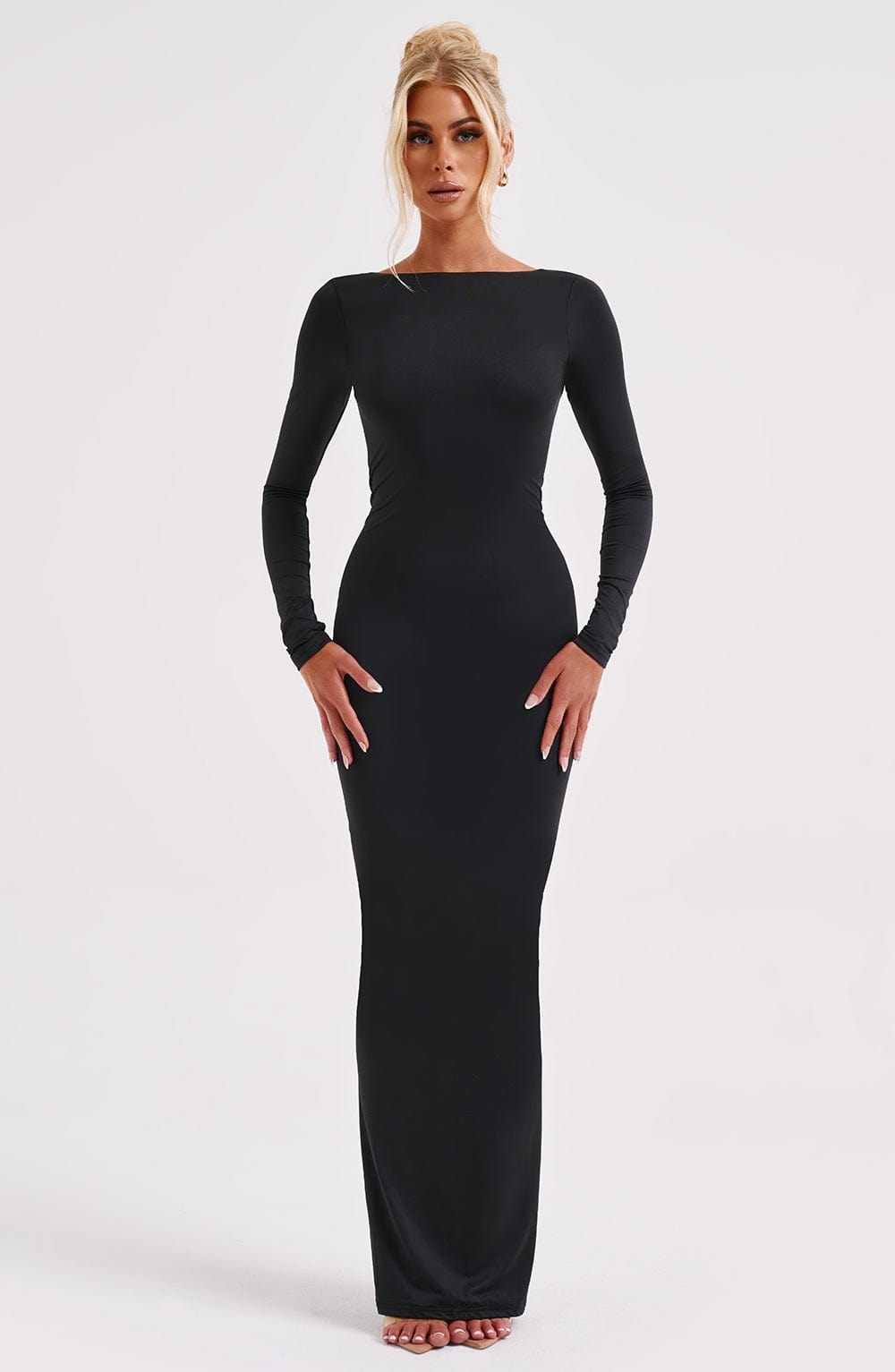 Rameesha Maxi Dress - Black-My Top Dress.All Rights Reserved