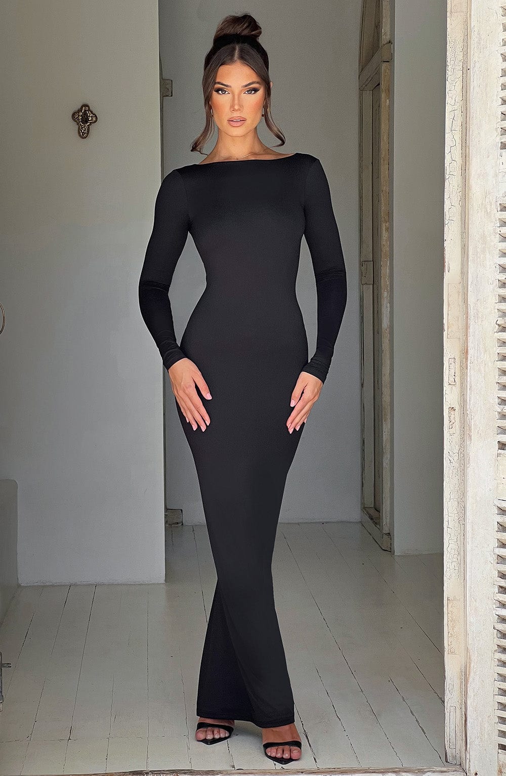 Rameesha Maxi Dress - Black-My Top Dress.All Rights Reserved