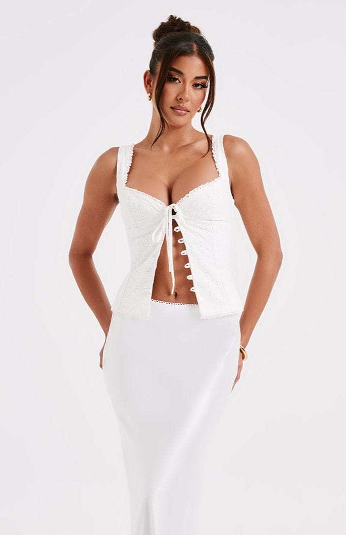 Ramona Top - Ivory-My Top Dress.All Rights Reserved