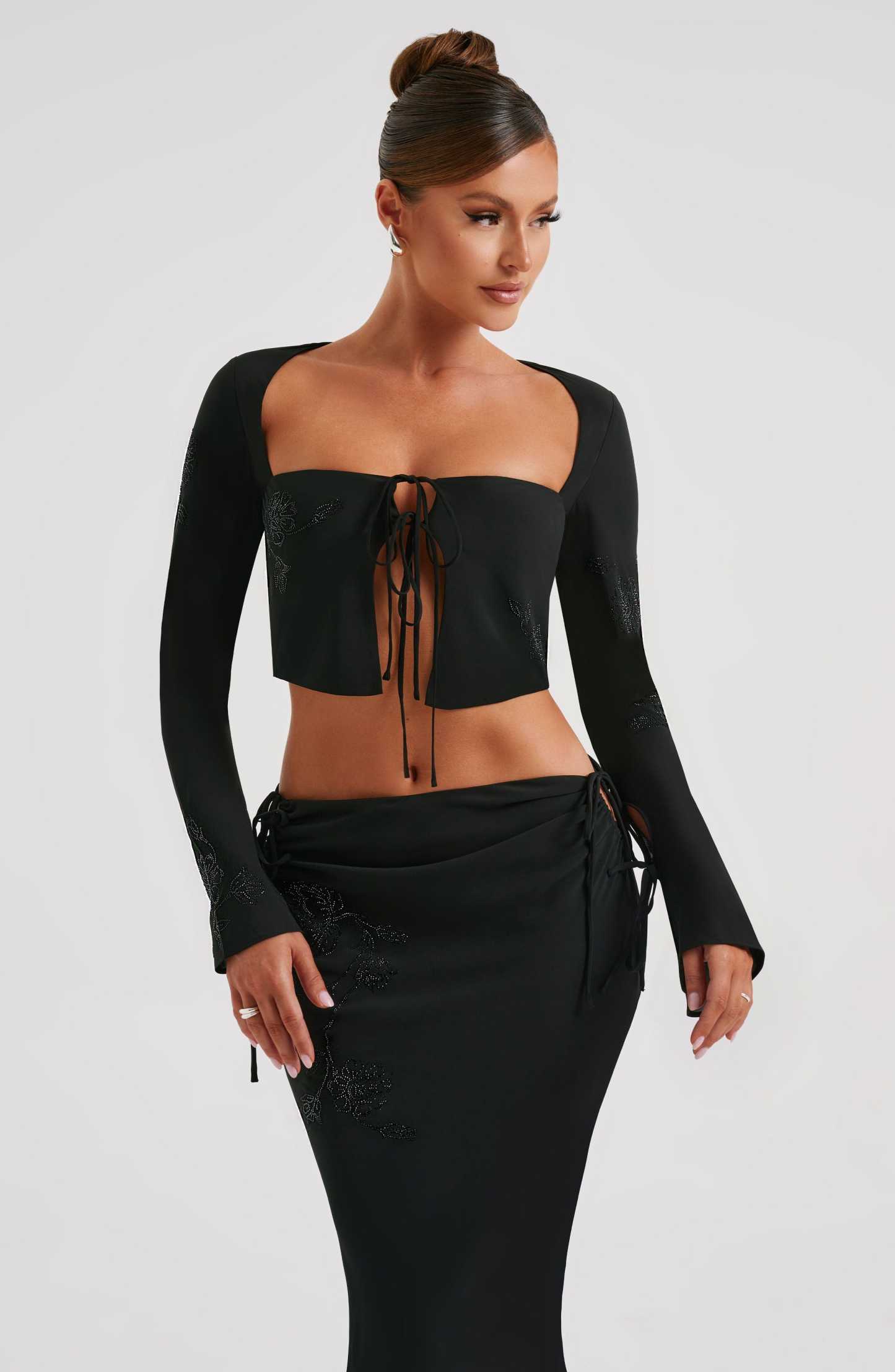 Reo Top - Black-My Top Dress.All Rights Reserved
