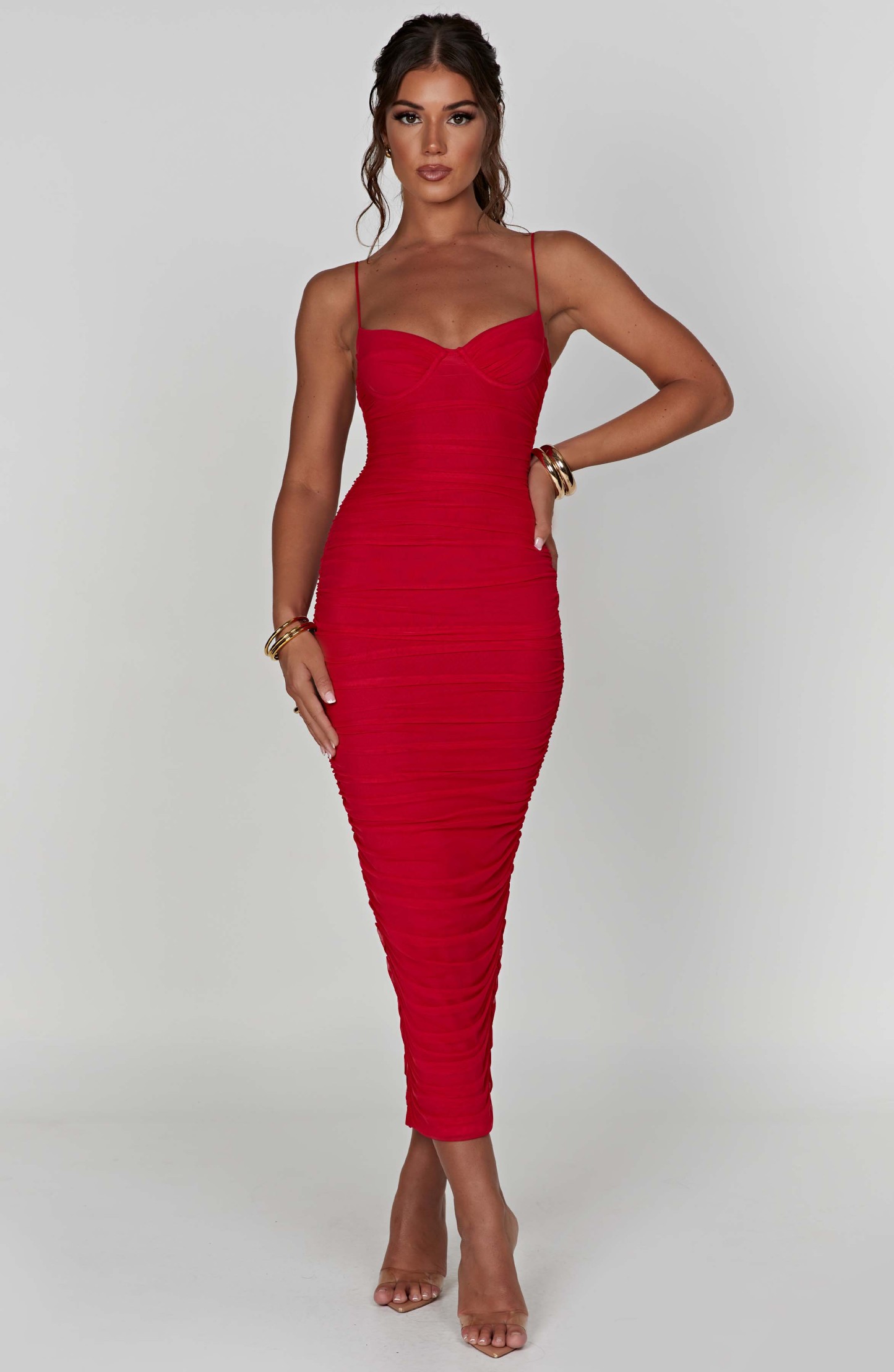 Rochelle Maxi Dress - Red-My Top Dress.All Rights Reserved