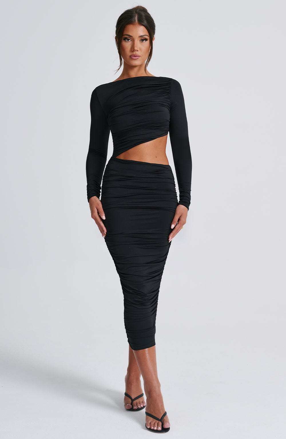 Rylee Midi Dress - Black-My Top Dress.All Rights Reserved