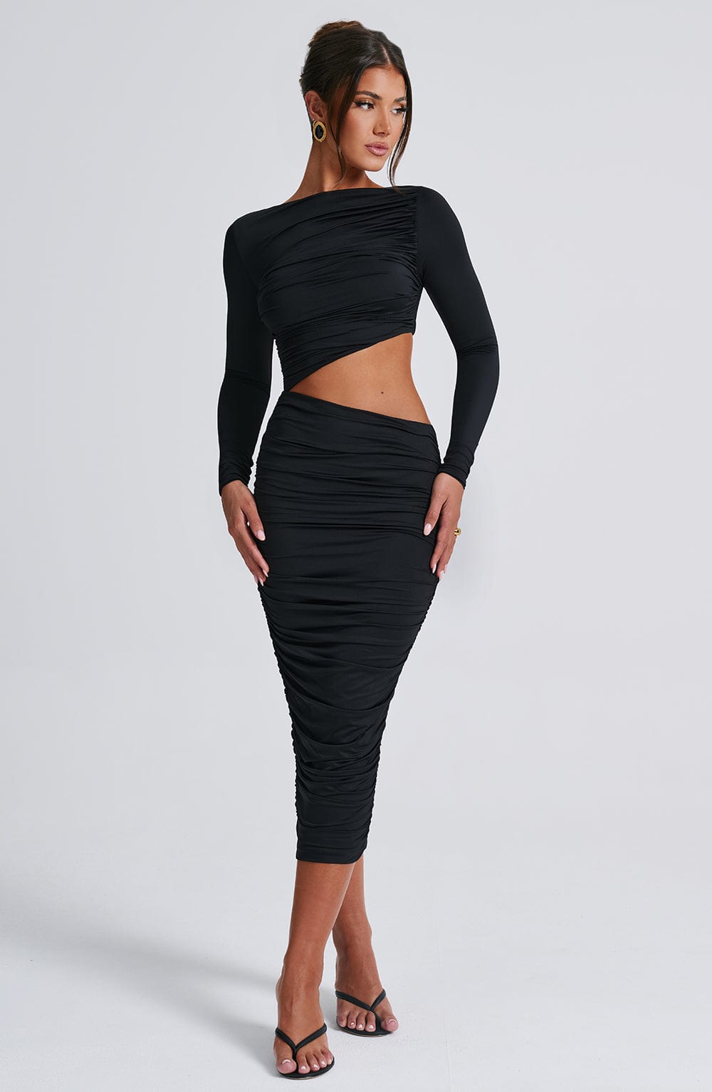 Rylee Midi Dress - Black-My Top Dress.All Rights Reserved