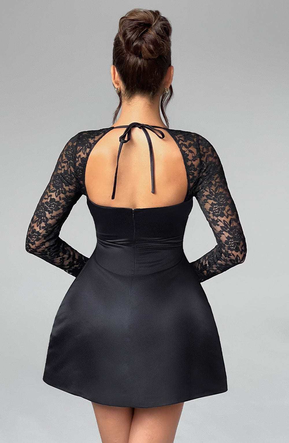 Sadie Mini Dress - Black-My Top Dress.All Rights Reserved