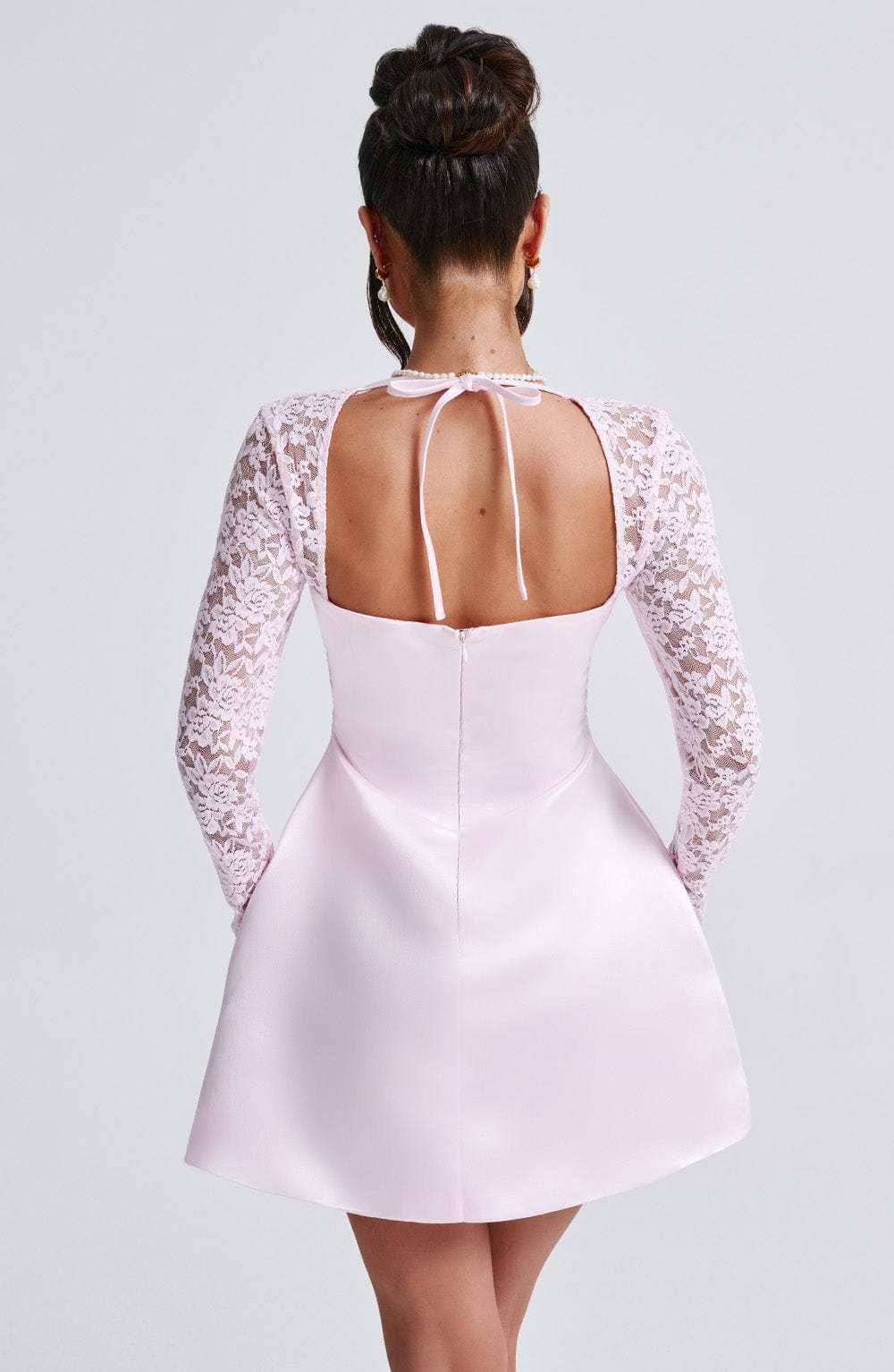 Sadie Mini Dress - Blush-My Top Dress.All Rights Reserved