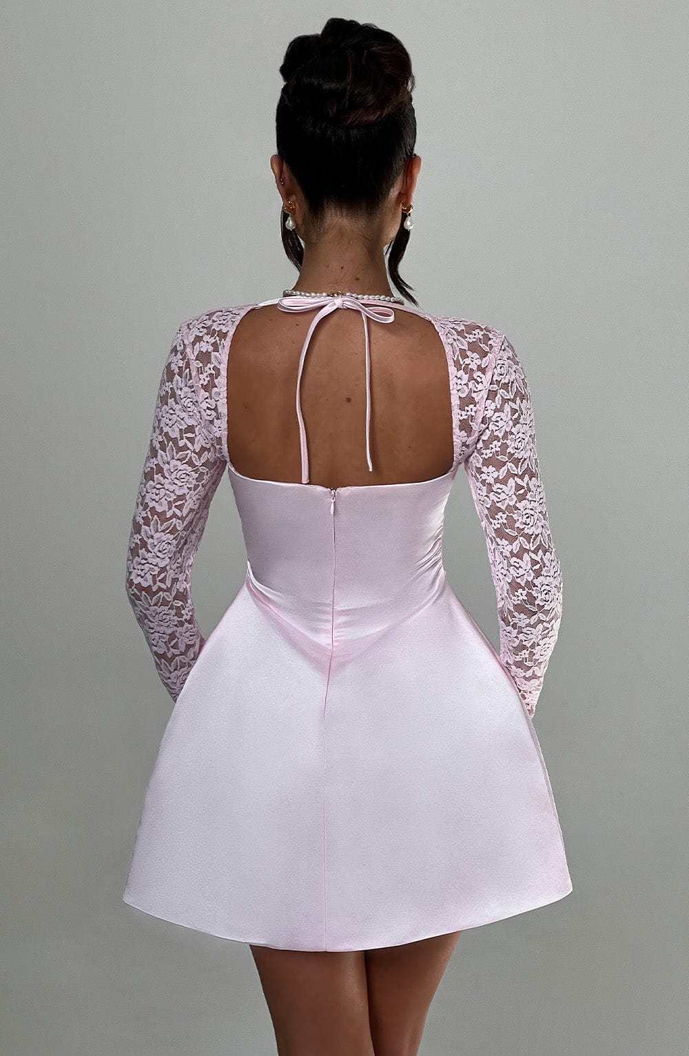 Sadie Mini Dress - Blush-My Top Dress.All Rights Reserved