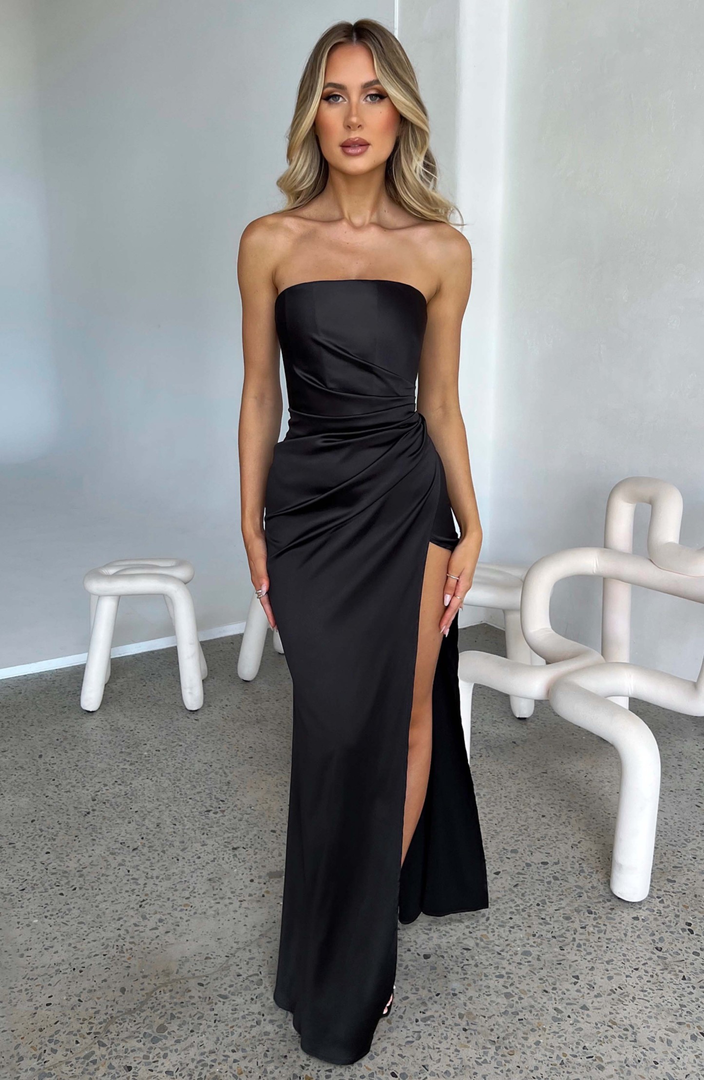 Safiya Maxi Dress - Black-My Top Dress.All Rights Reserved
