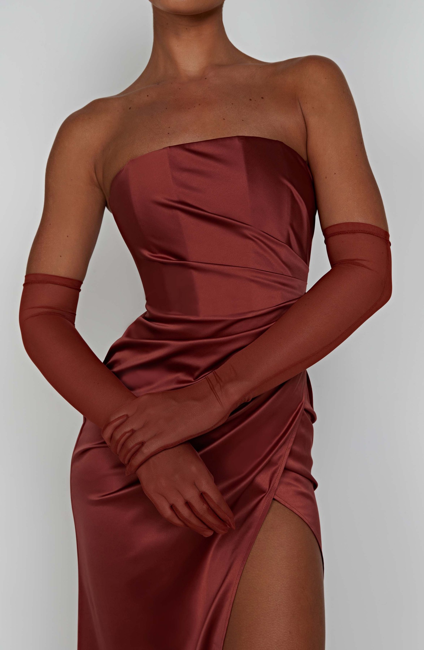 Safiya Maxi Dress - Rust-My Top Dress.All Rights Reserved
