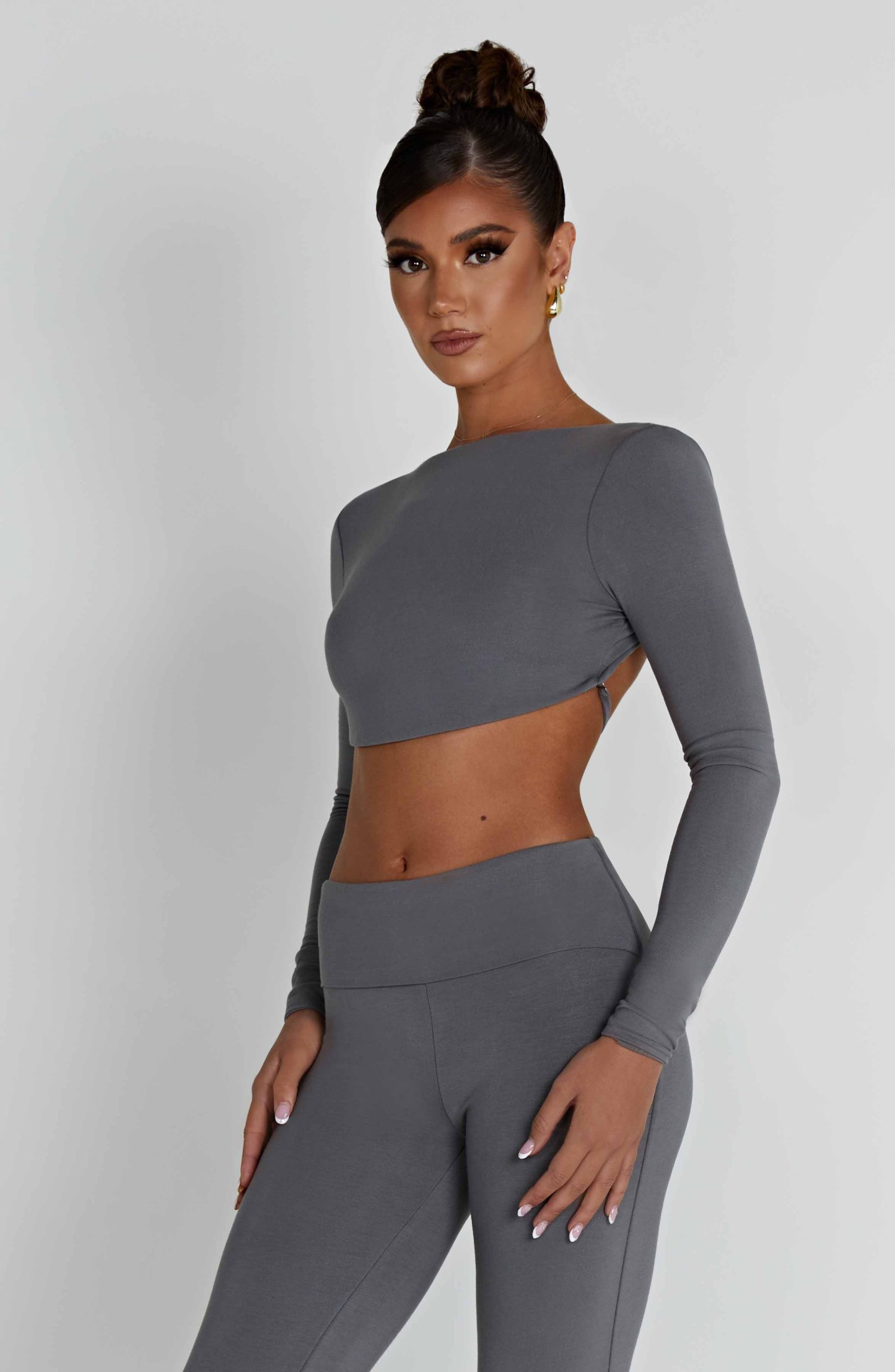 Sahra Top - Charcoal-My Top Dress.All Rights Reserved