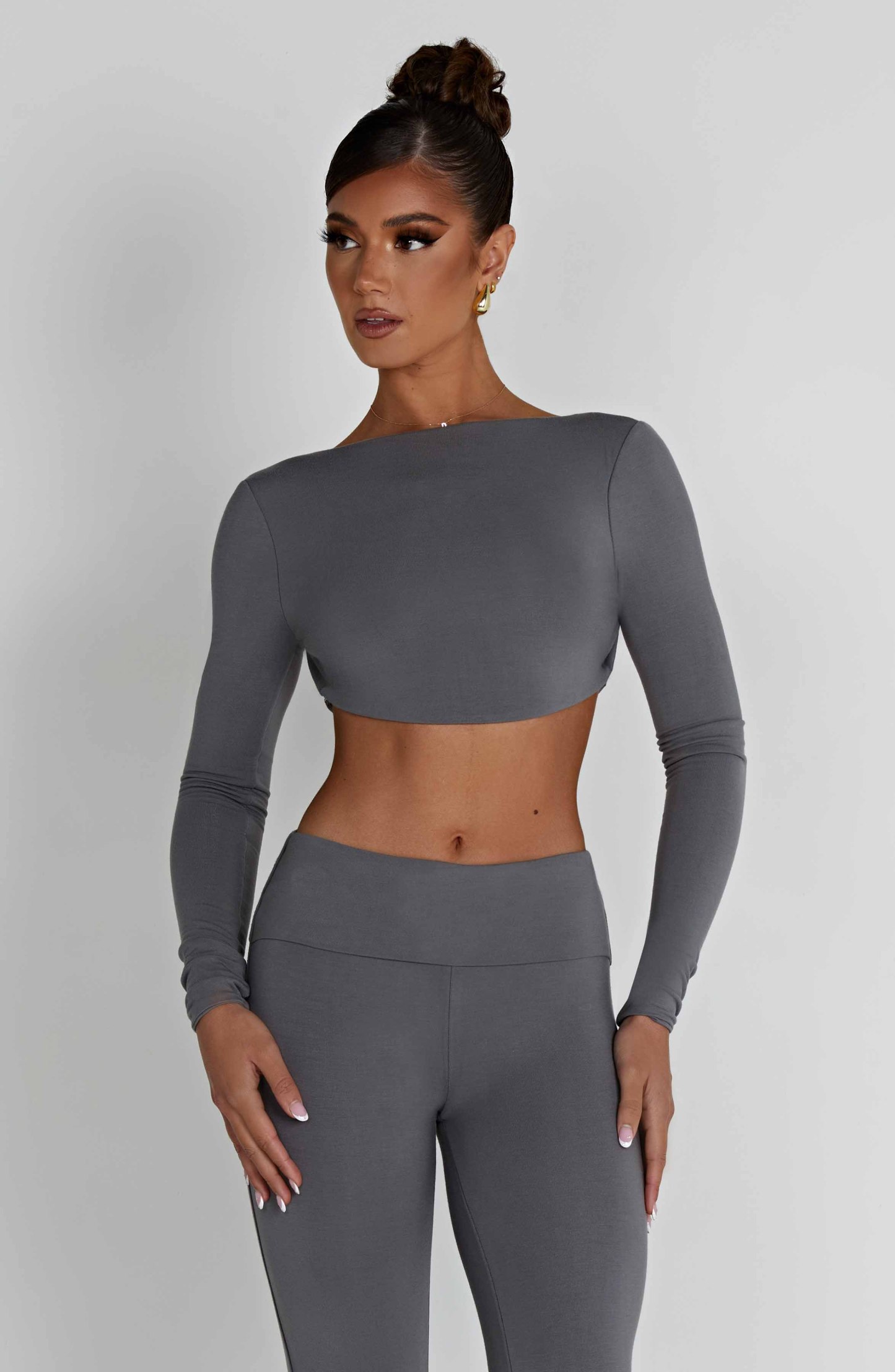 Sahra Top - Charcoal-My Top Dress.All Rights Reserved