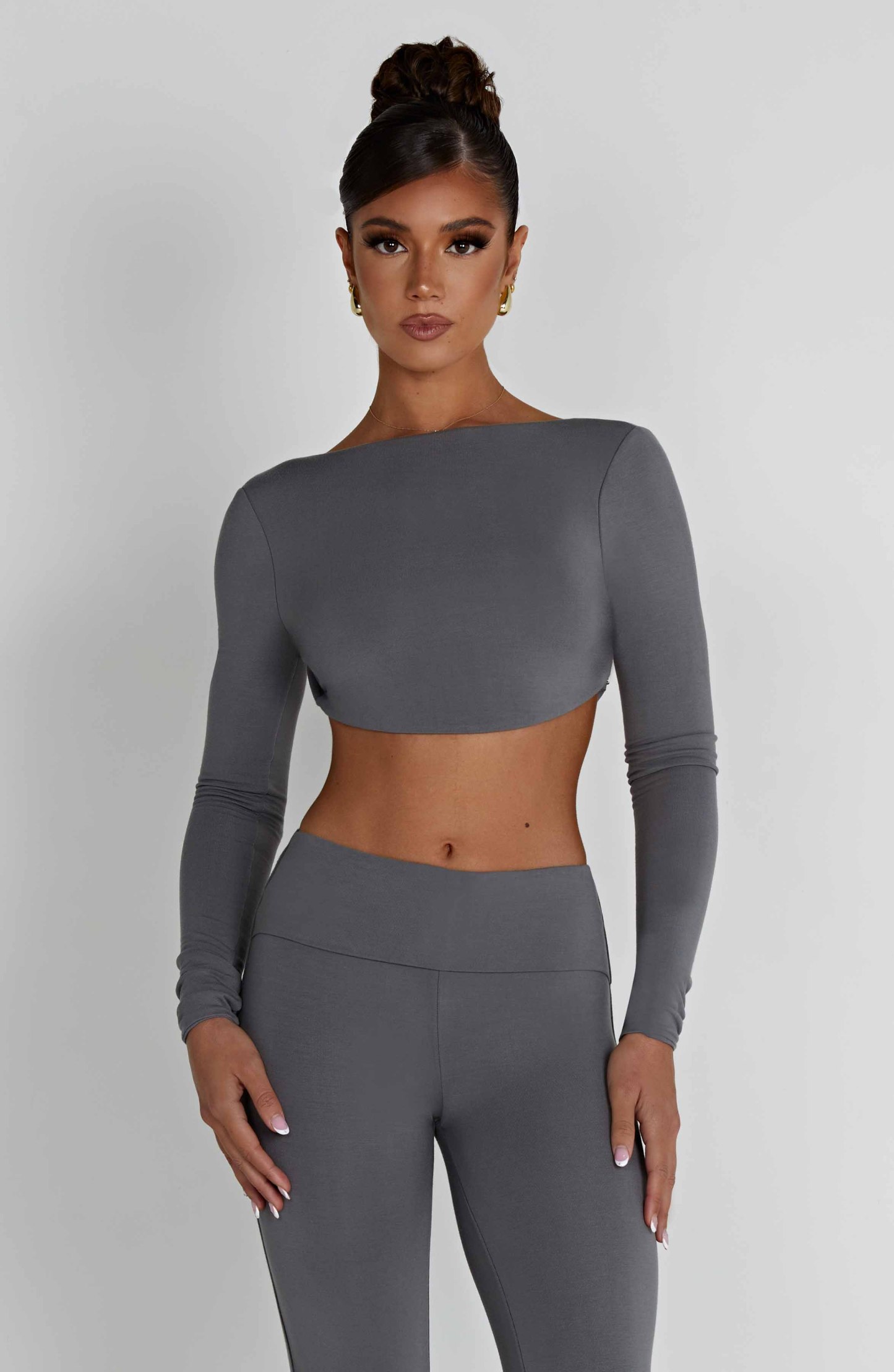 Sahra Top - Charcoal-My Top Dress.All Rights Reserved