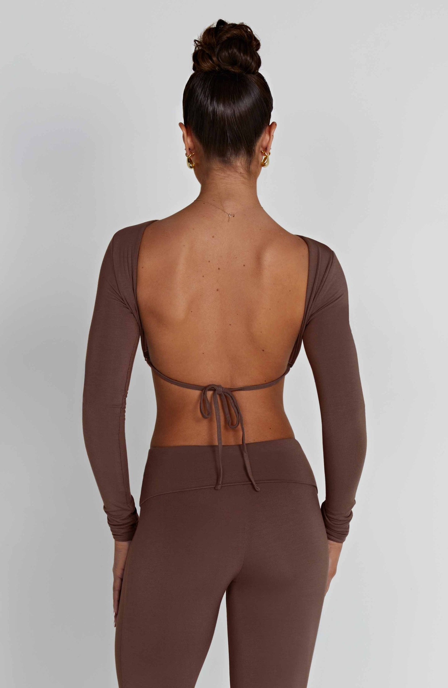 Sahra Top - Chocolate-My Top Dress.All Rights Reserved