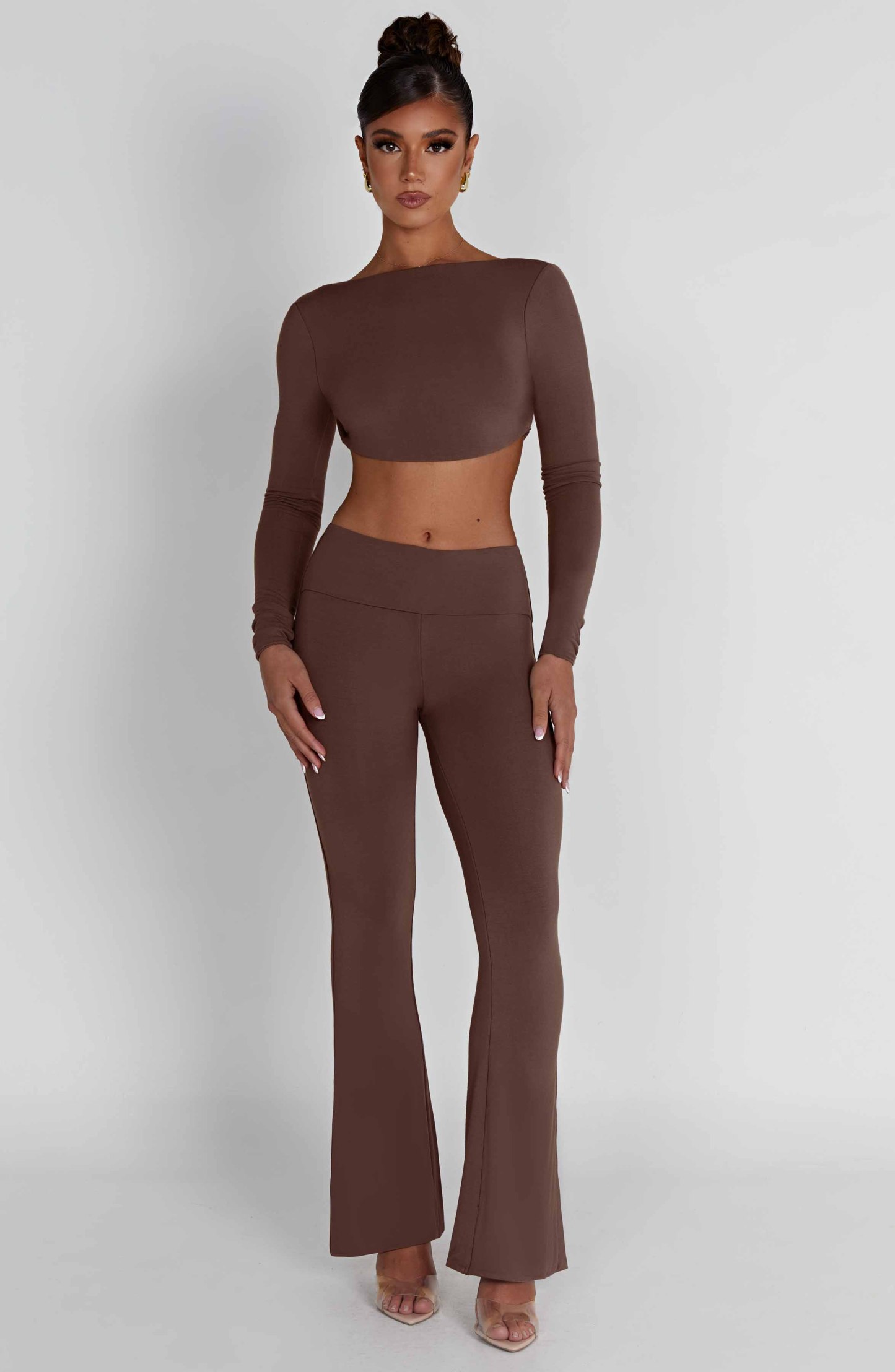 Sahra Top - Chocolate-My Top Dress.All Rights Reserved