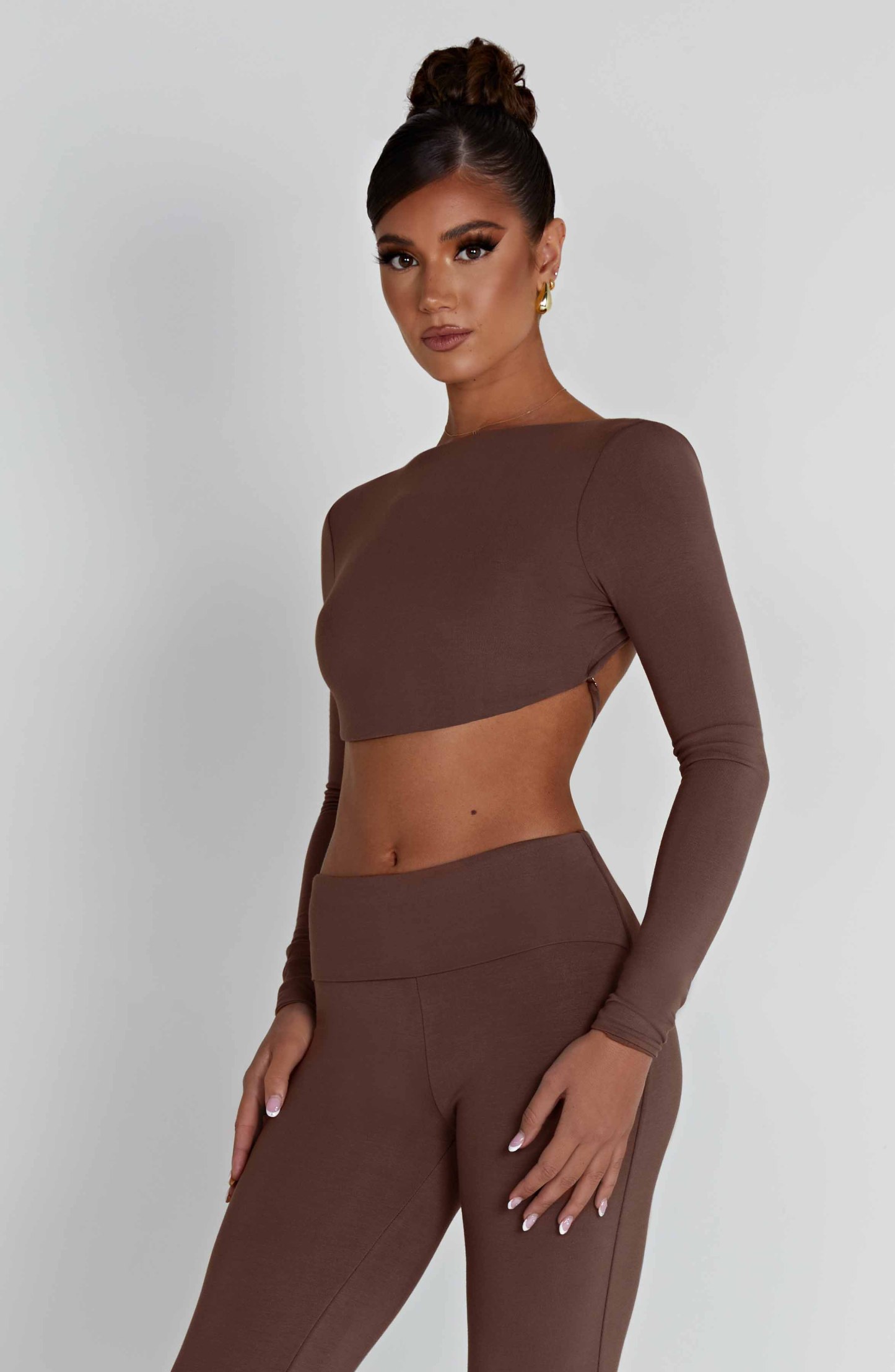 Sahra Top - Chocolate-My Top Dress.All Rights Reserved