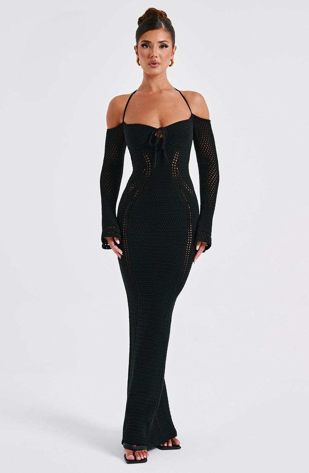 Samariah Maxi Dress - Black-My Top Dress.All Rights Reserved