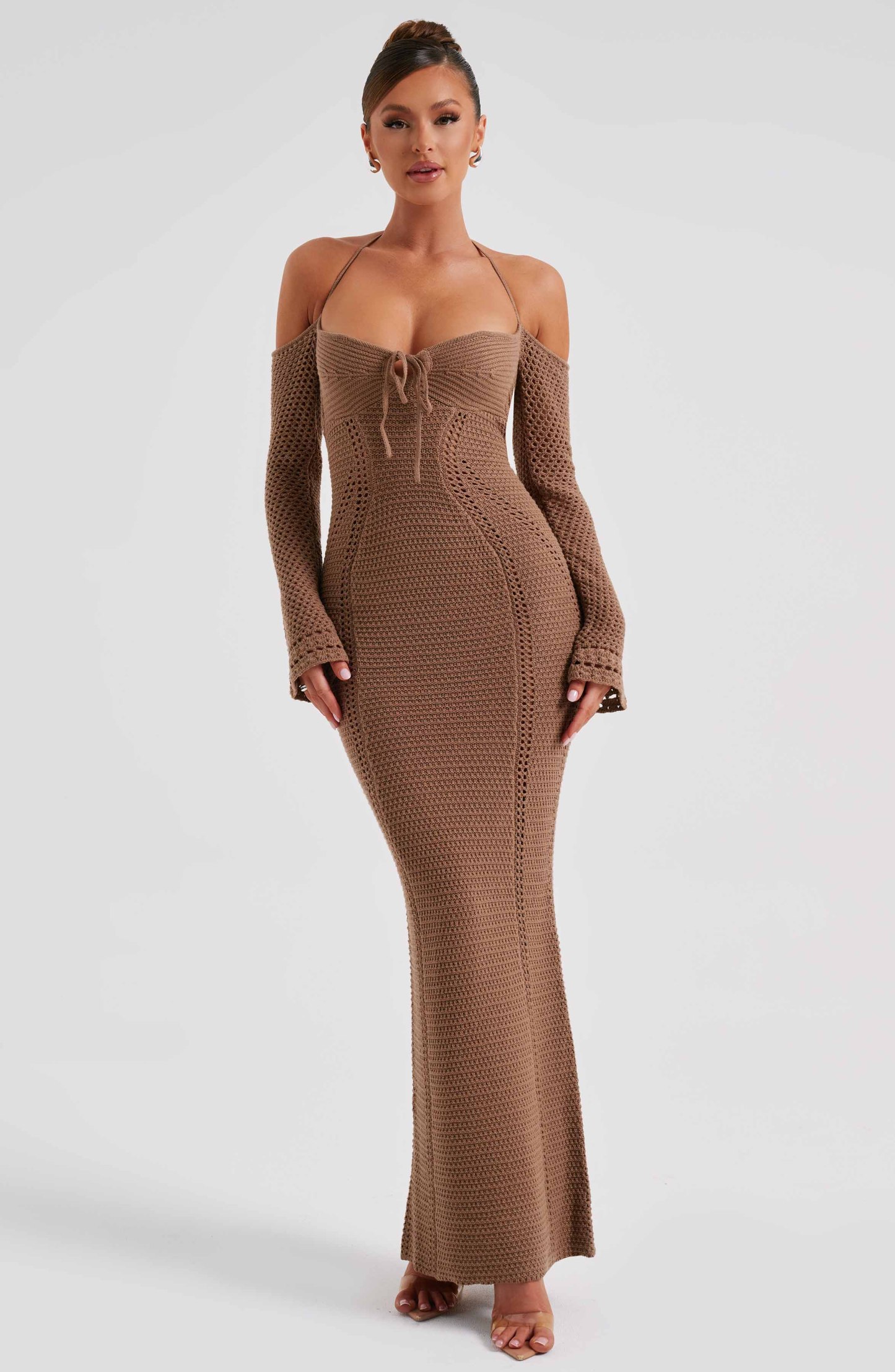 Samariah Maxi Dress - Chocolate-My Top Dress.All Rights Reserved