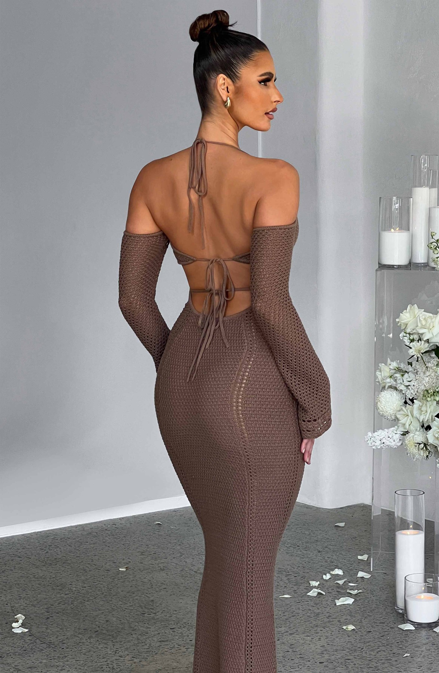 Samariah Maxi Dress - Chocolate-My Top Dress.All Rights Reserved