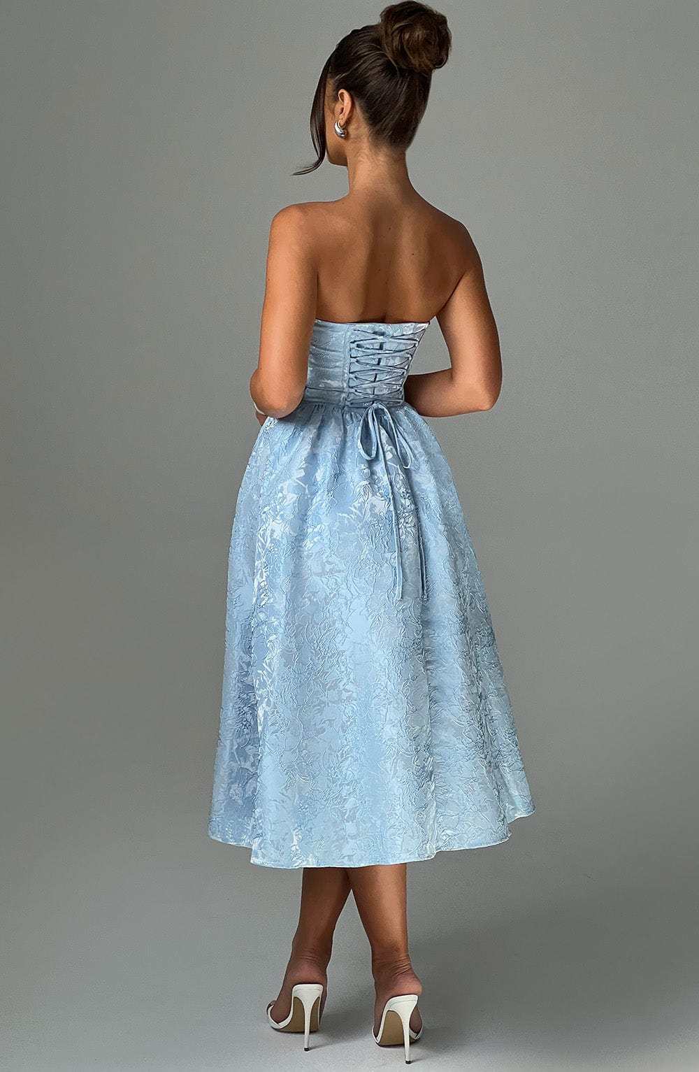 Saoirse Midi Dress - Blue-My Top Dress.All Rights Reserved
