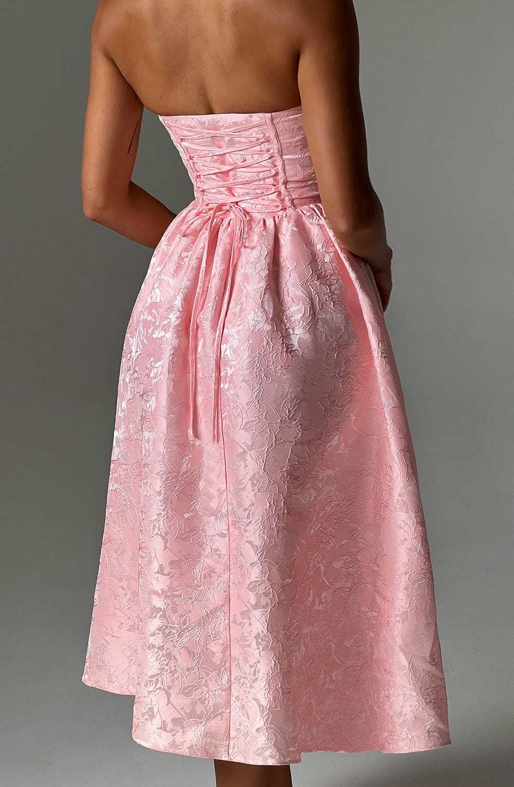Saoirse Midi Dress - Blush-My Top Dress.All Rights Reserved