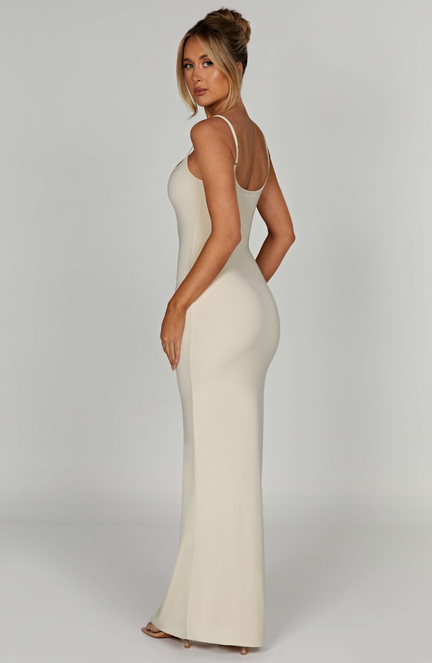 Saskia Maxi Dress - Cream-My Top Dress.All Rights Reserved