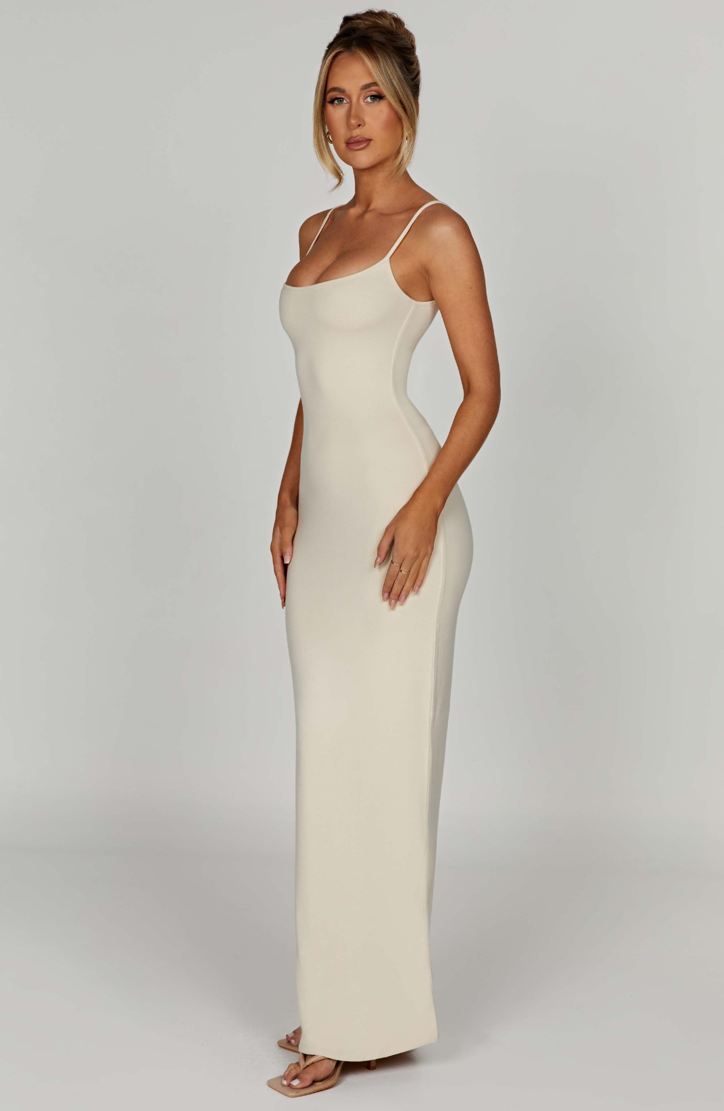 Saskia Maxi Dress - Cream-My Top Dress.All Rights Reserved