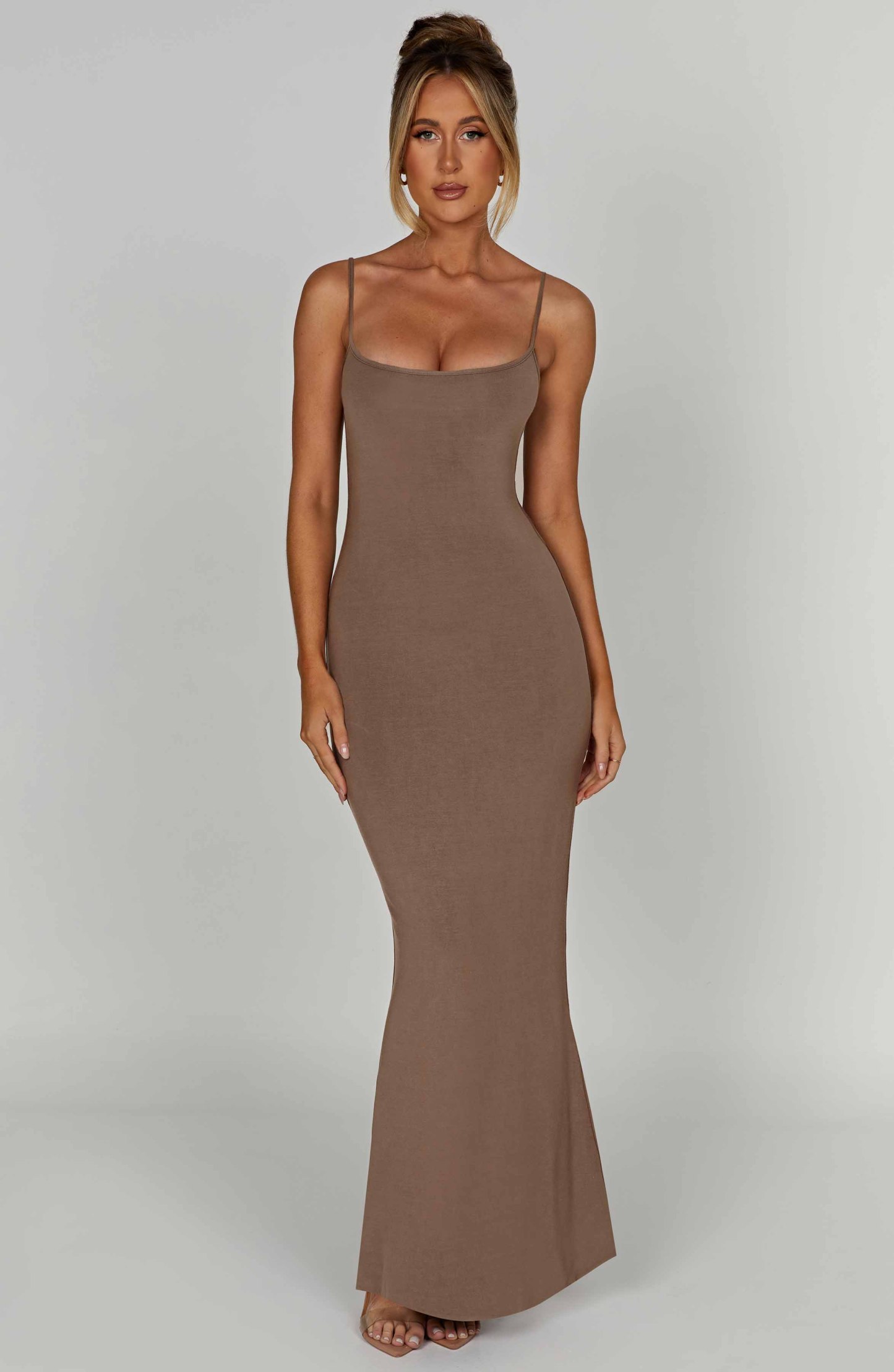 Saskia Maxi Dress - Mocha-My Top Dress.All Rights Reserved