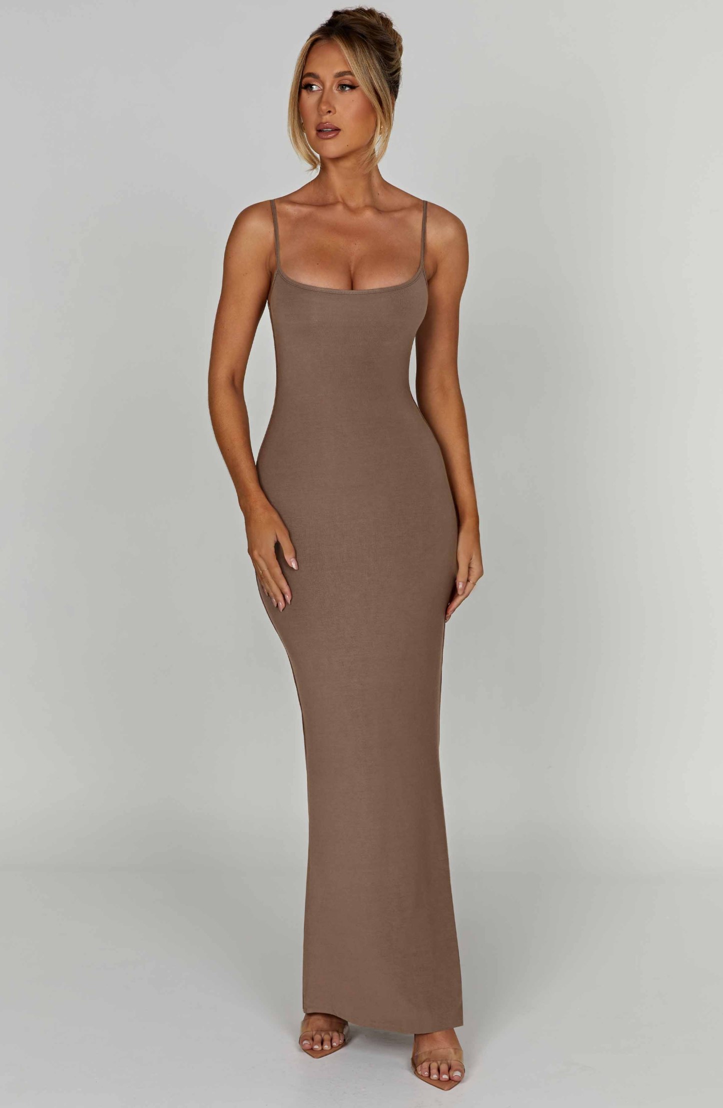 Saskia Maxi Dress - Mocha-My Top Dress.All Rights Reserved