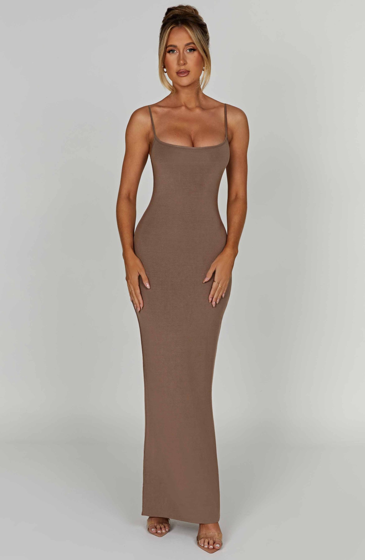 Saskia Maxi Dress - Mocha-My Top Dress.All Rights Reserved