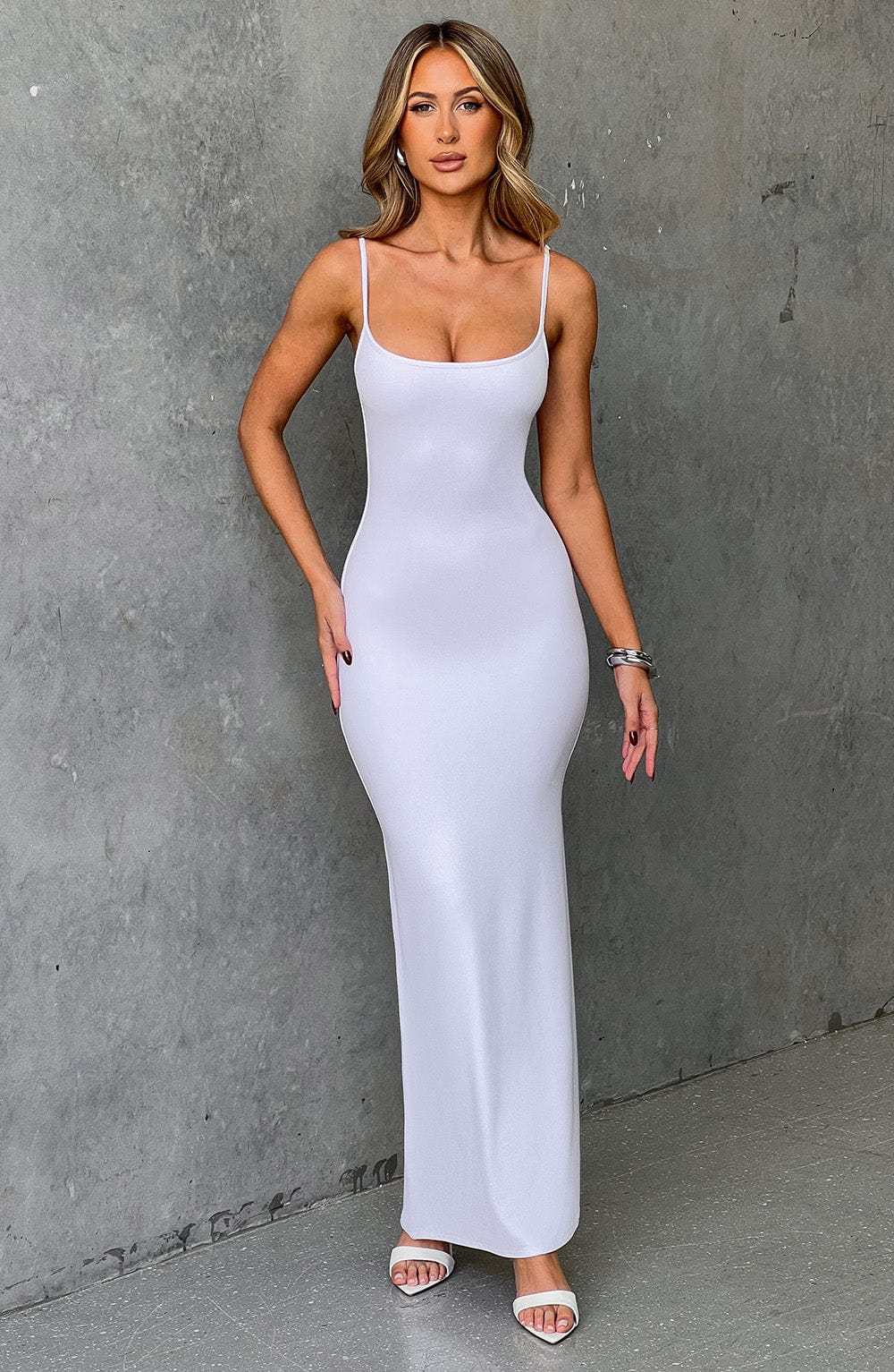 Saskia Maxi Dress - White-My Top Dress.All Rights Reserved