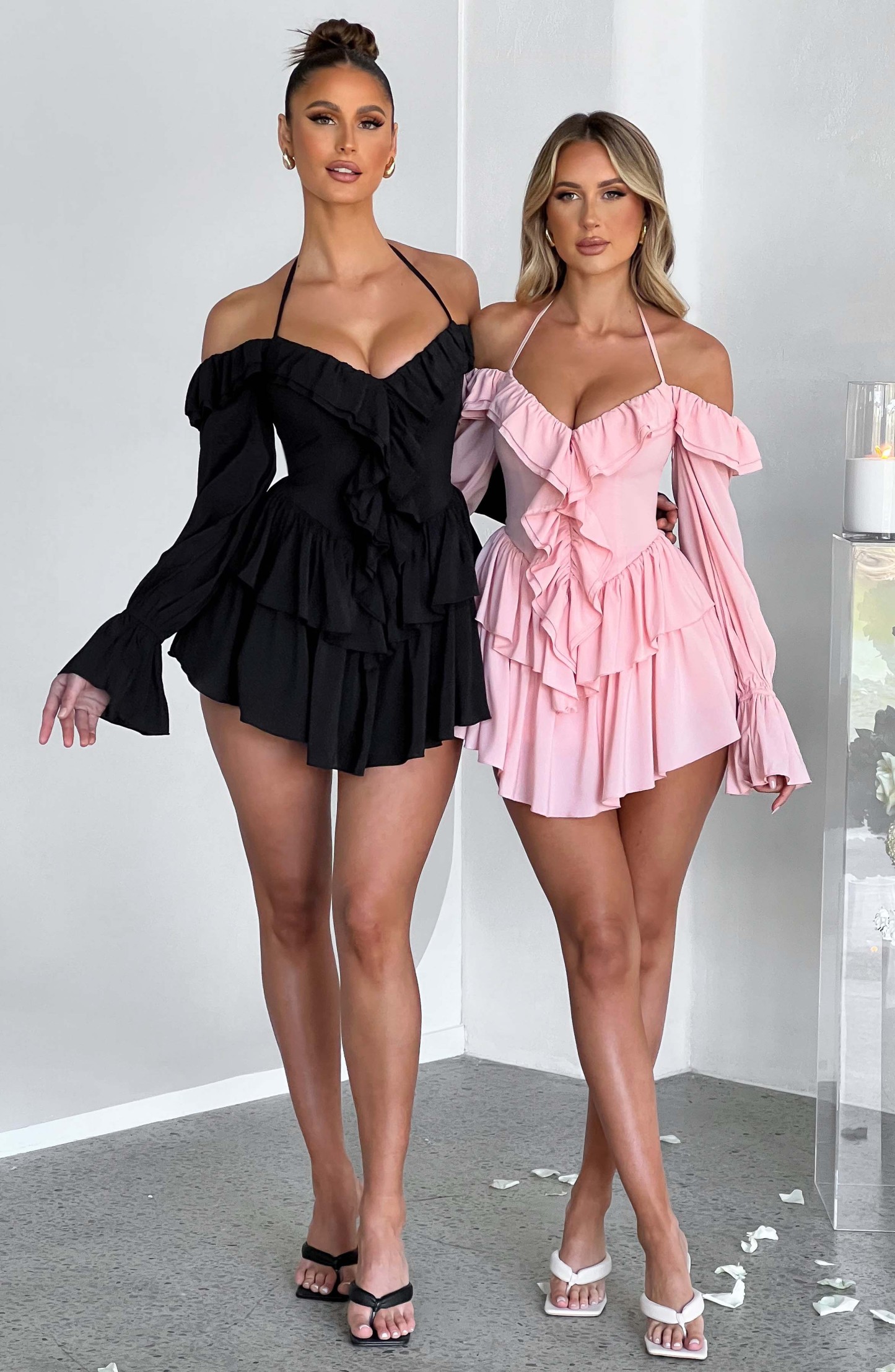 Savanna Playsuit - Black-My Top Dress.All Rights Reserved