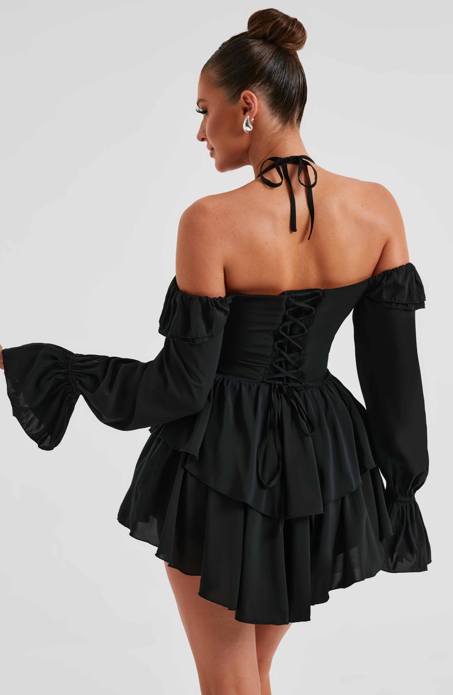 Savanna Playsuit - Black-My Top Dress.All Rights Reserved