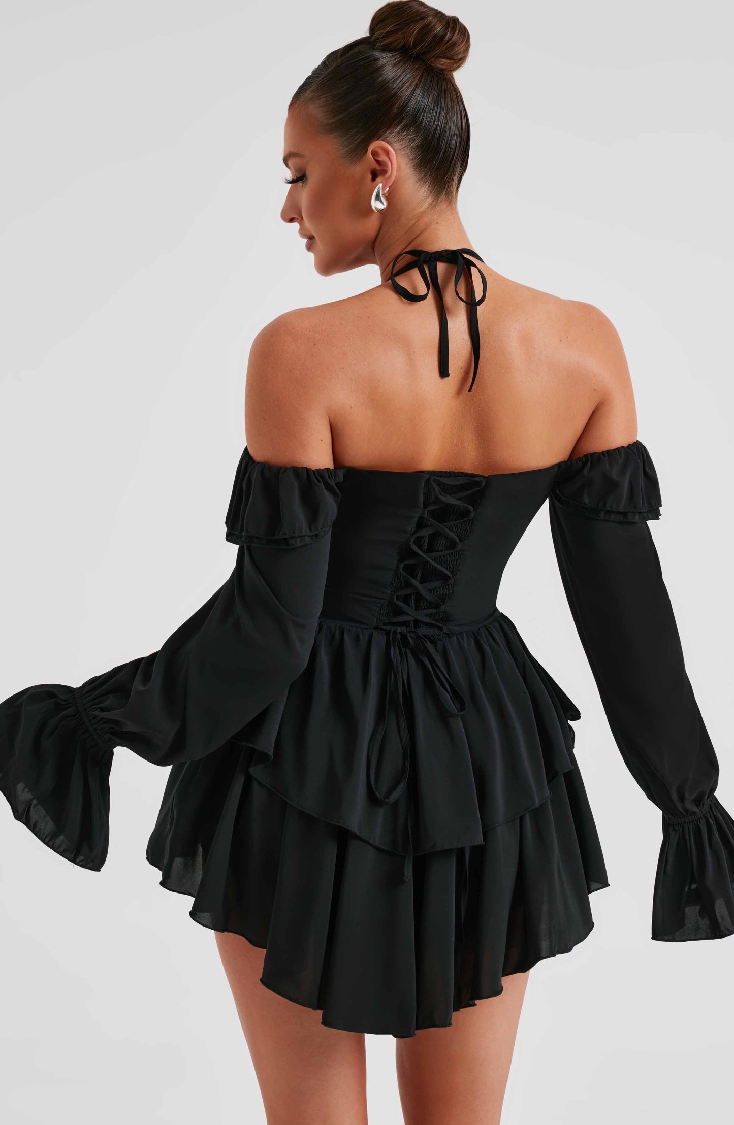 Savanna Playsuit - Black-My Top Dress.All Rights Reserved