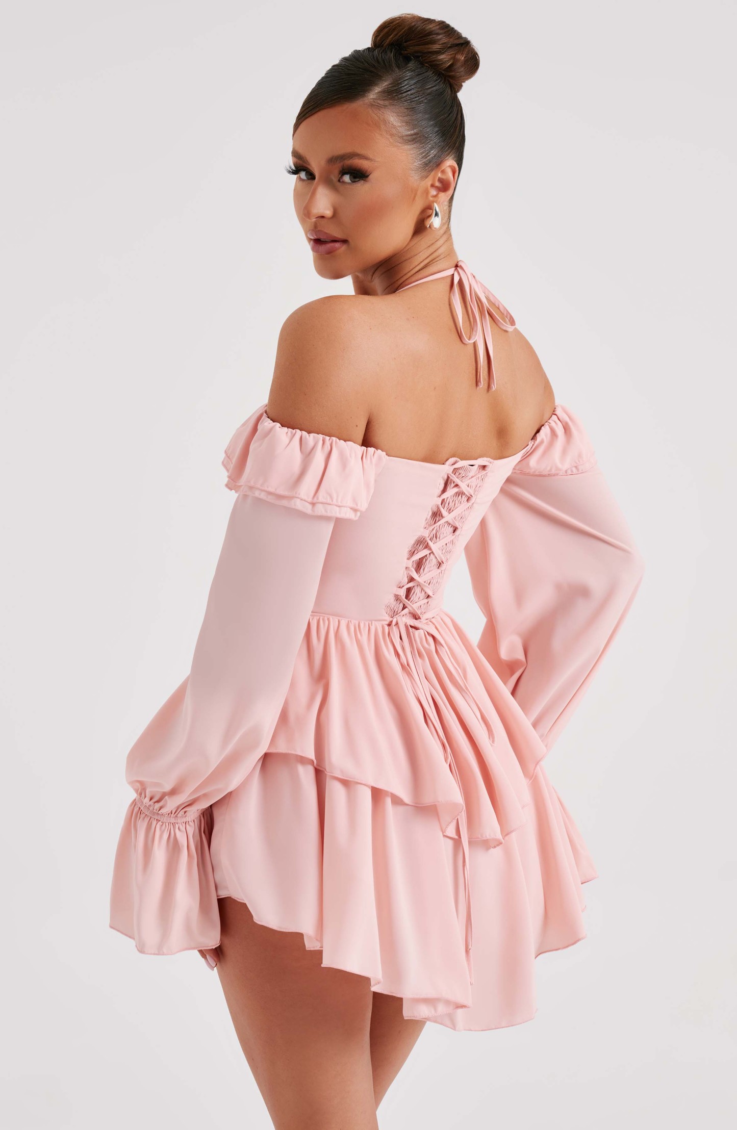 Savanna Playsuit - Pink-My Top Dress.All Rights Reserved