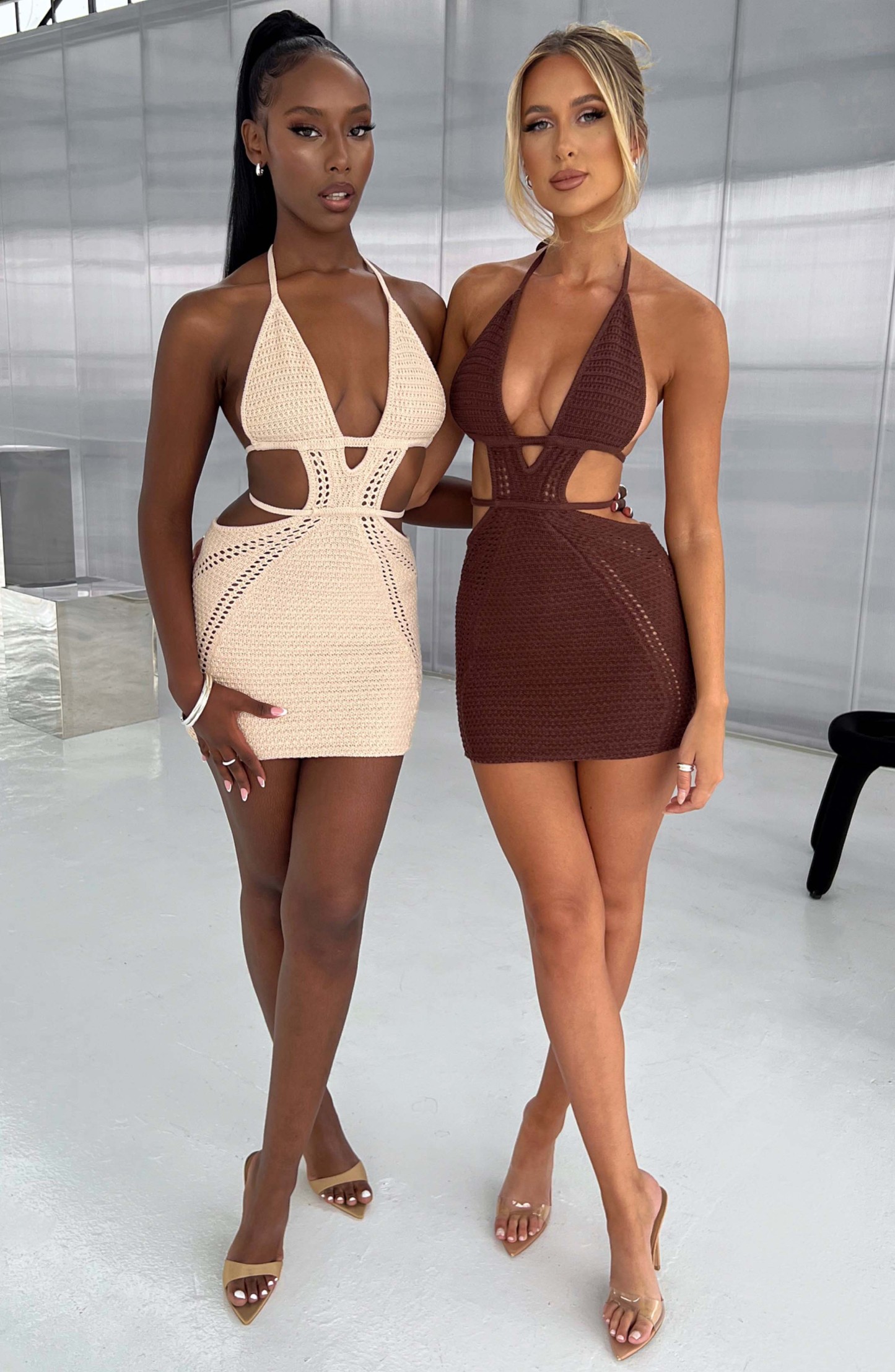 Selena Mini Dress - Chocolate-My Top Dress.All Rights Reserved