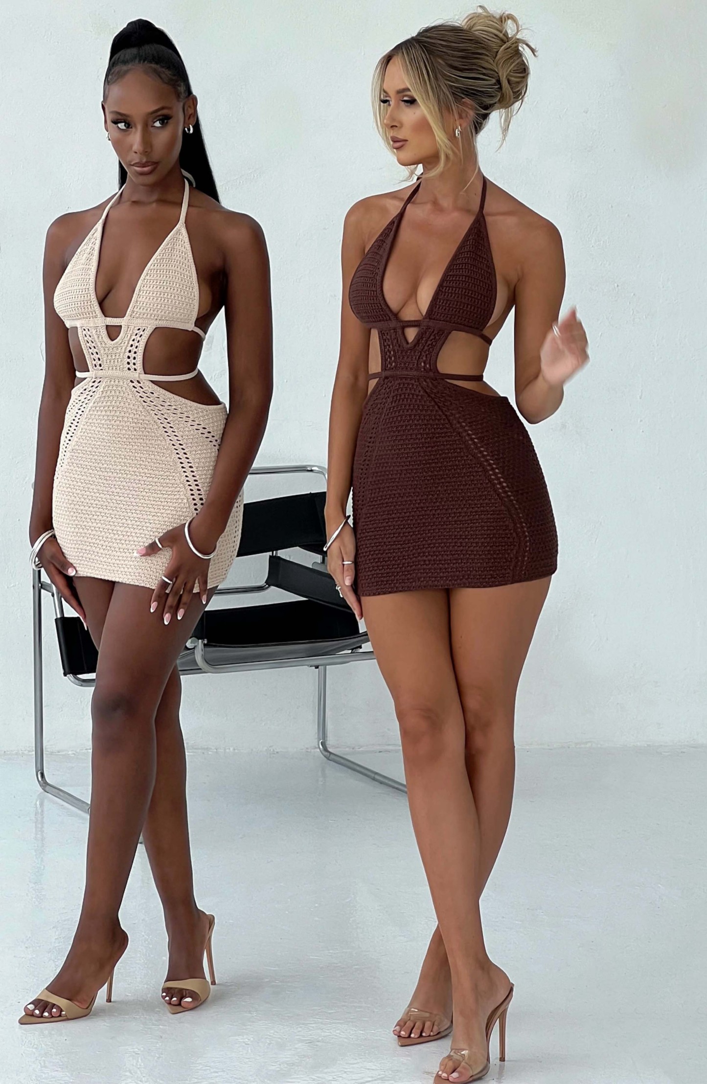 Selena Mini Dress - Chocolate-My Top Dress.All Rights Reserved